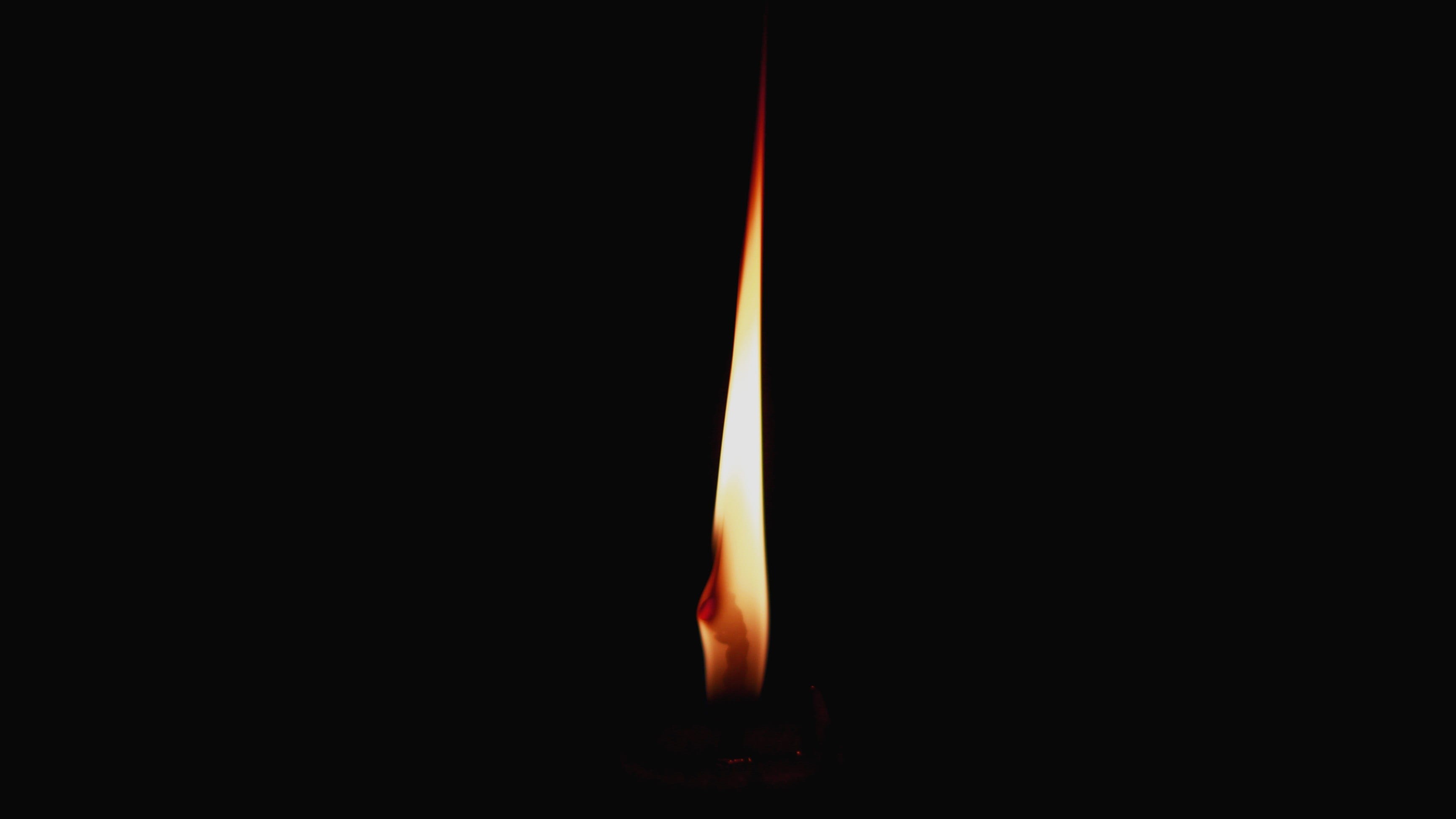 burn, black background, spirituality, indoors, wax, match - lighting equipment, red, glow, burning, bright, copy space, church, no people, igniting, dark, HD Wallpaper