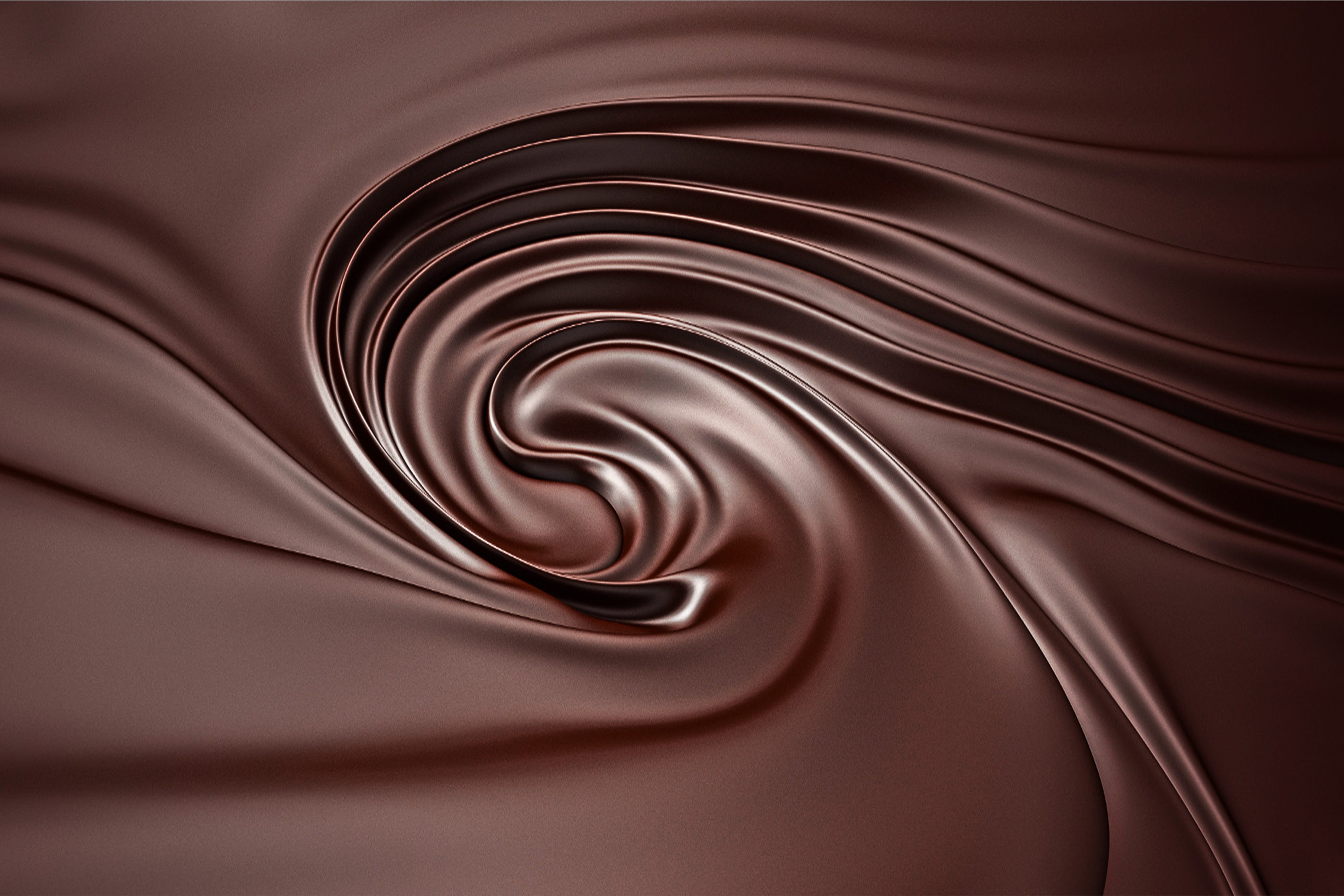 chocolate cookies, chocolate cake recipe, studio shot, motion, swirl, shape, wave pattern, directly below, abstract, chocolate ad, chocolate images, backgrounds, HD Wallpaper