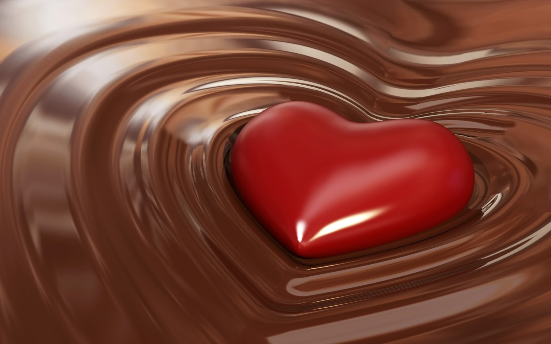 shaped, Sweet, 1080P, Heart, Chocolate, shape, HD Wallpaper