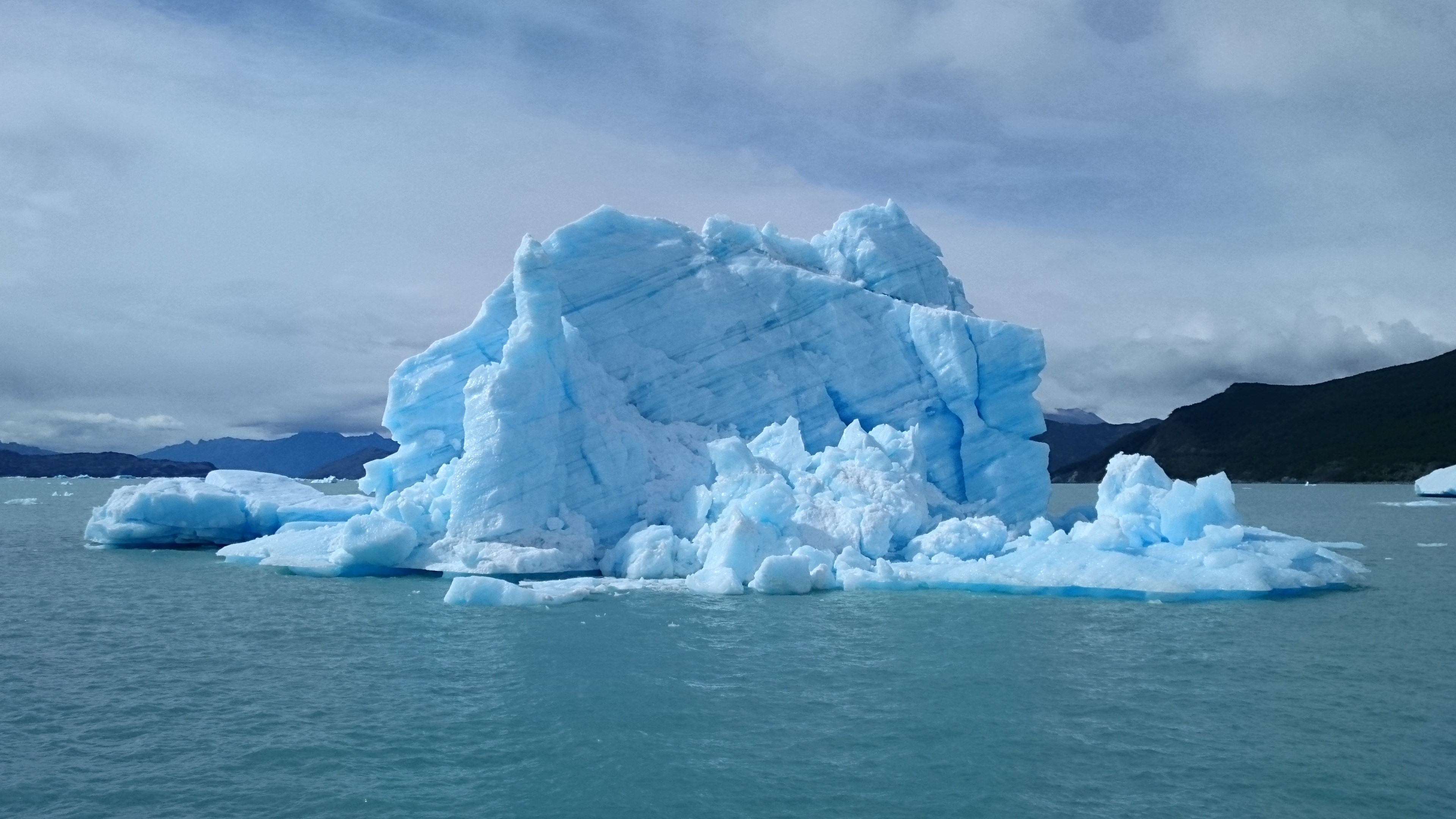 snow, antarctica, no people, cold - Temperature, winter, ice, lagoon, 4K, cold temperature, landscape, melting, water, greenland, lake, south Pole, freshwater, HD Wallpaper