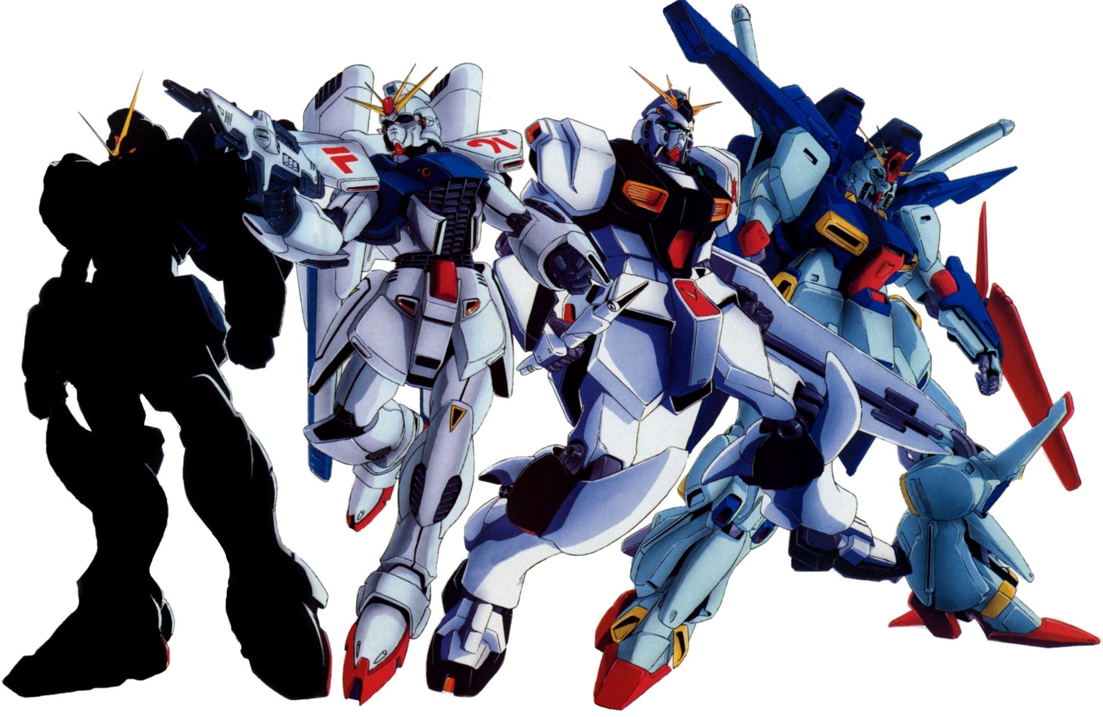 Mobile Suit Gundam: Chars Counterattack, metal, toy, cut out, studio shot, safety, Mobile Suit Gundam F91, indoors, hanging, large group of objects, art and craft, HD Wallpaper