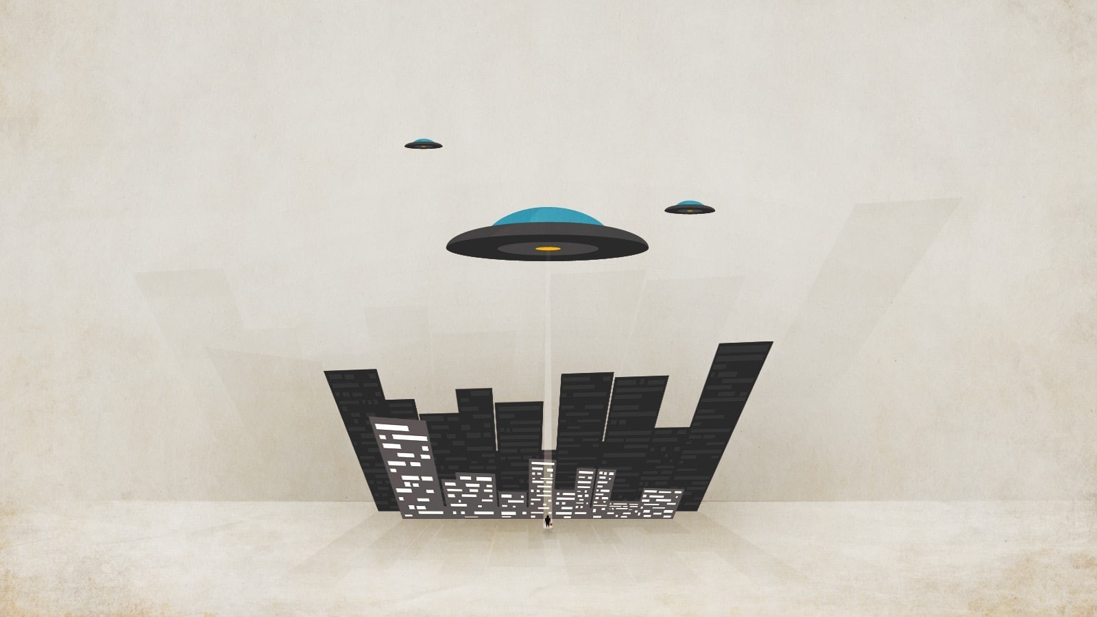 single object, lighting equipment, day, absence, minimalism, electric lamp, UFO, simplicity, wall - building feature, indoors, design, flooring, no people, HD Wallpaper