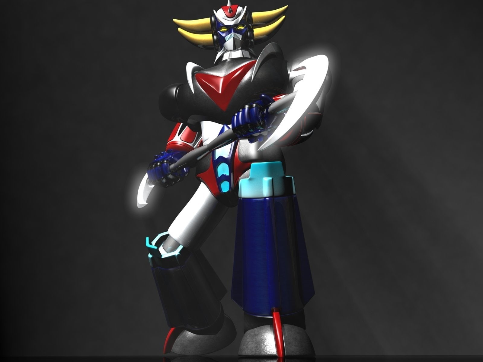 Ufo Robot Grendizer, 720P, Anime, Cartoon, Goldorak, 3D, Grendizer, HD Wallpaper