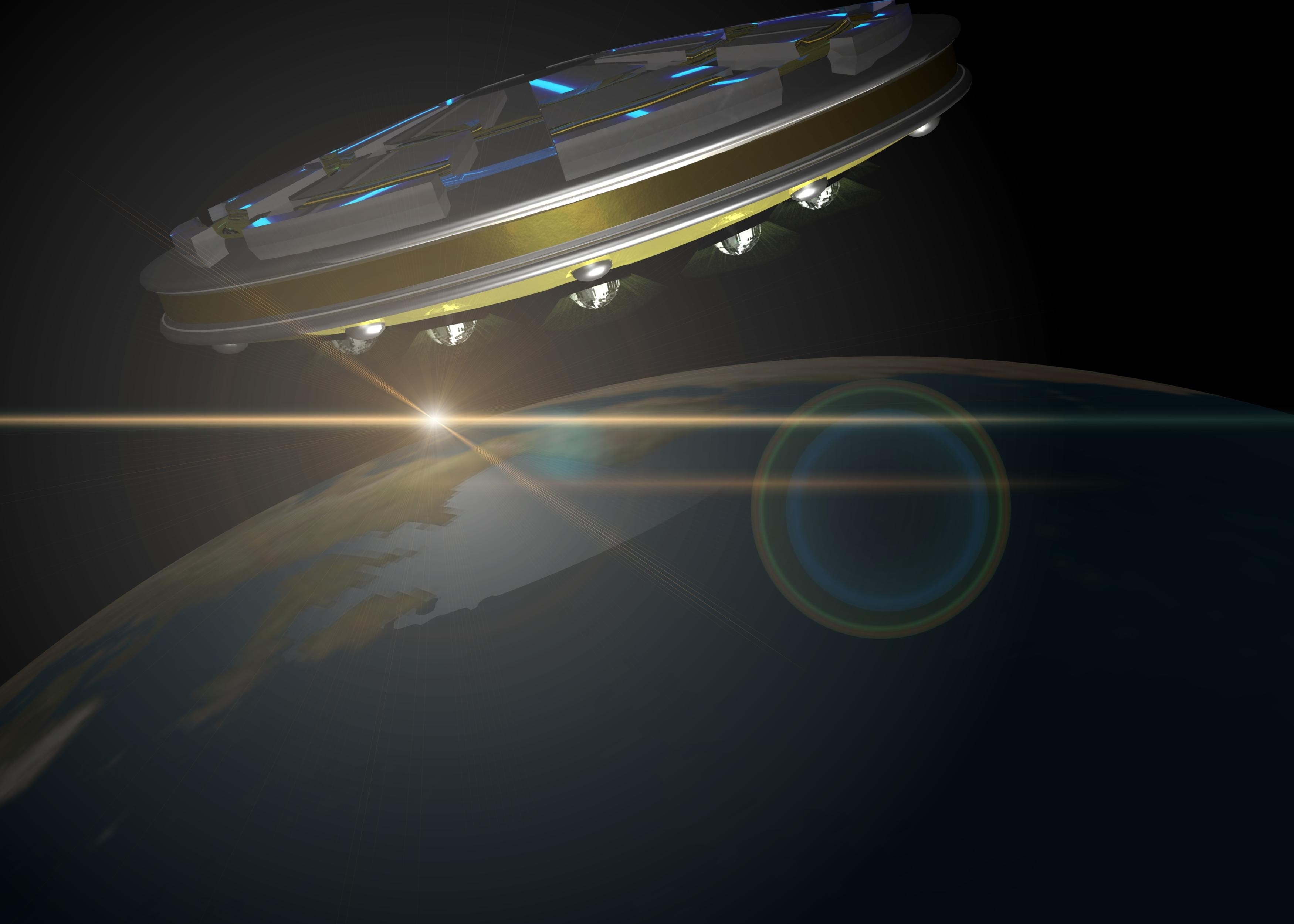 black background, travel, planet, space, forward, space exploration, cosmos, space travel, spaceship, light - natural phenomenon, ufo, lens flare, universe, HD Wallpaper