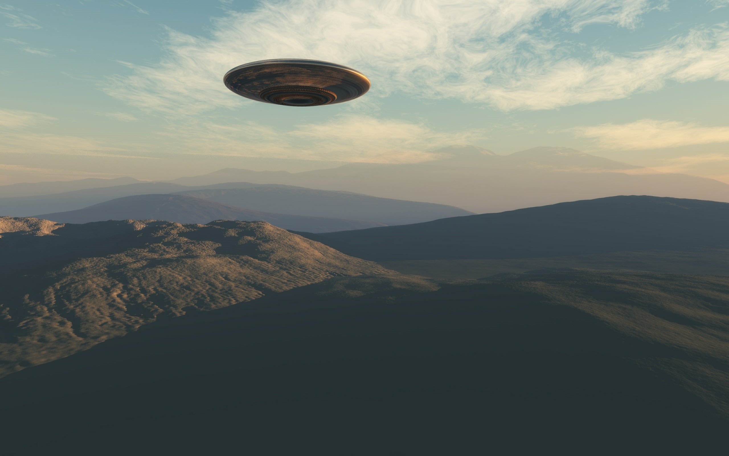 altitude, concept, art, craft, forest, space, 2K, asgard, hd, alien, ufo, HD Wallpaper