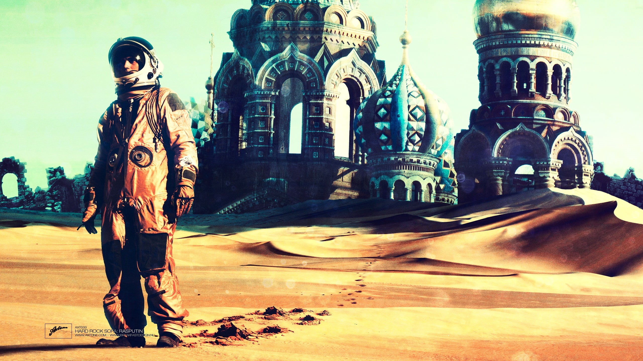 lifestyles, nature, built structure, belief, clothing, desert, architecture, travel destinations, the past, day, building, full length, 2K, spaceman, real people, HD Wallpaper