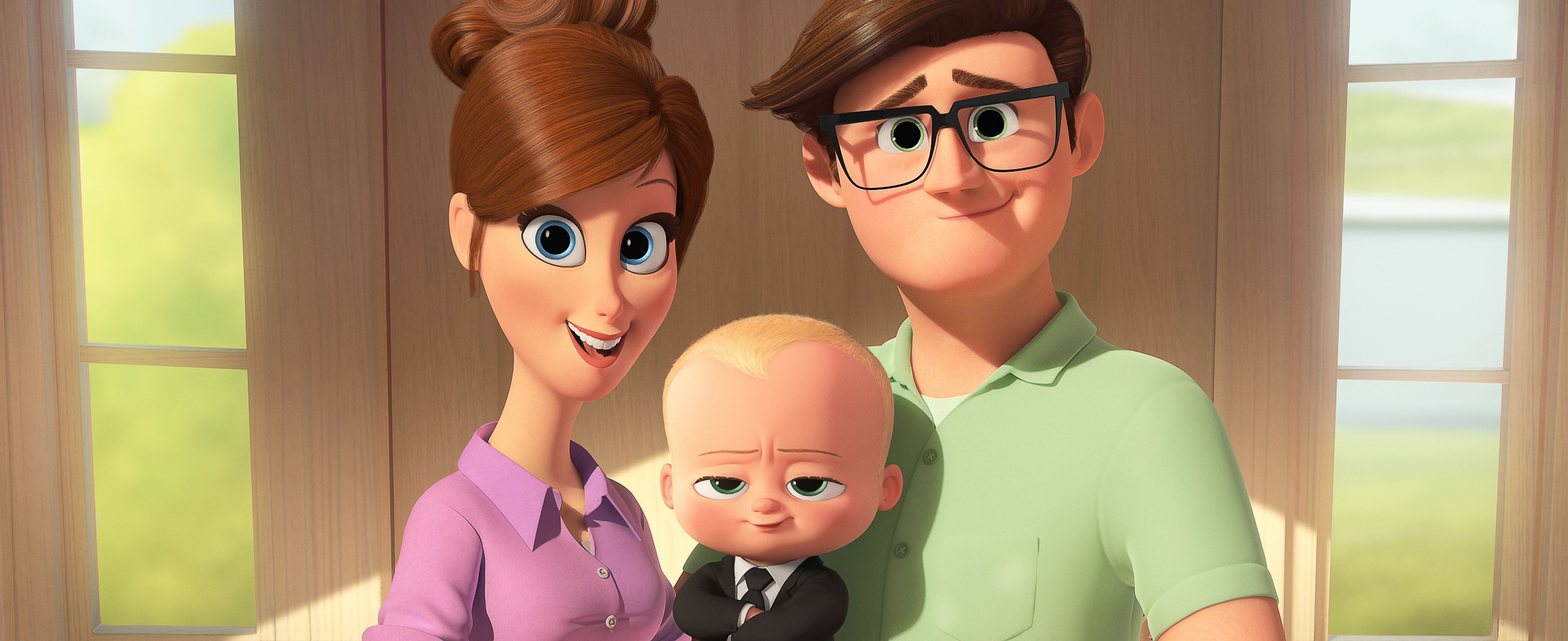 Boss Baby, 4K, child, movie, tie, kawaii, Lisa Kudrow, evil, Alec Baldwin, sugoi, The Boss Baby, cute, baby, family, Jimmy Kimmel, blond, film, walpaper, HD Wallpaper