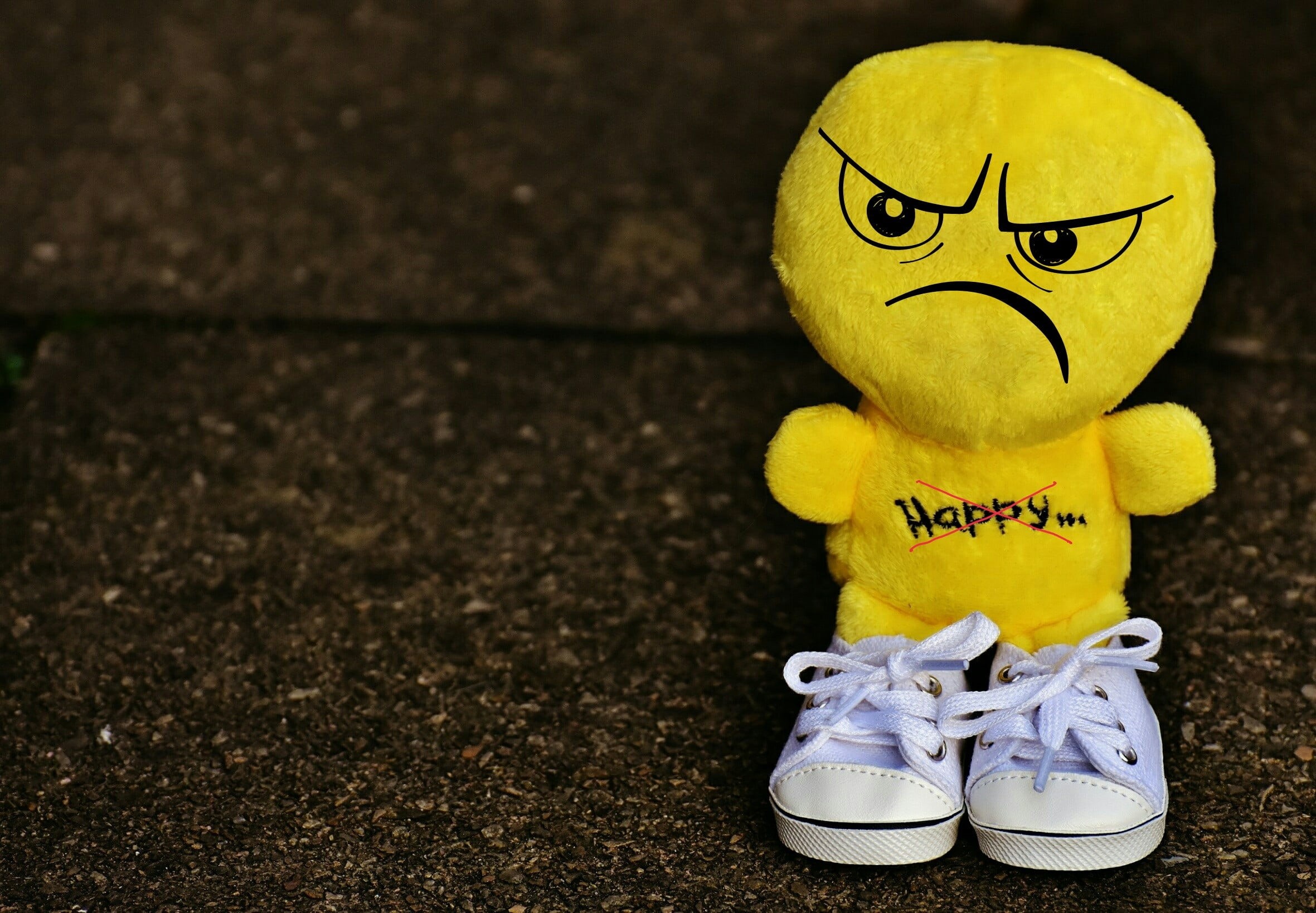 white, cute, sneakers, smiley, green, two objects, day, beginning, concrete, brown, shoes, emoticon, evil, representation, close-up, start, still life, HD Wallpaper