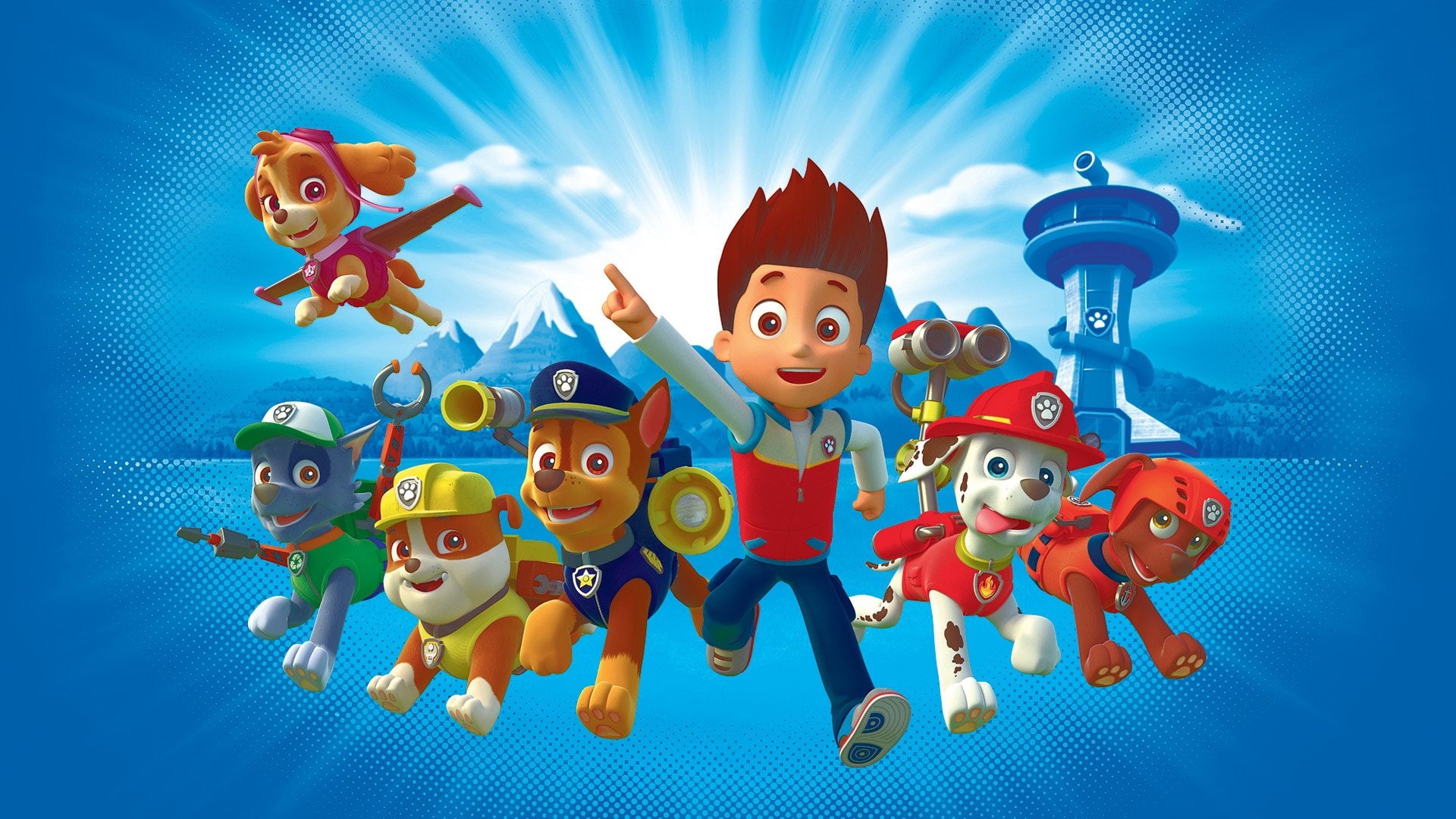 Paw Patrol, TV Show, Cartoon, 1080P, Dog, HD Wallpaper