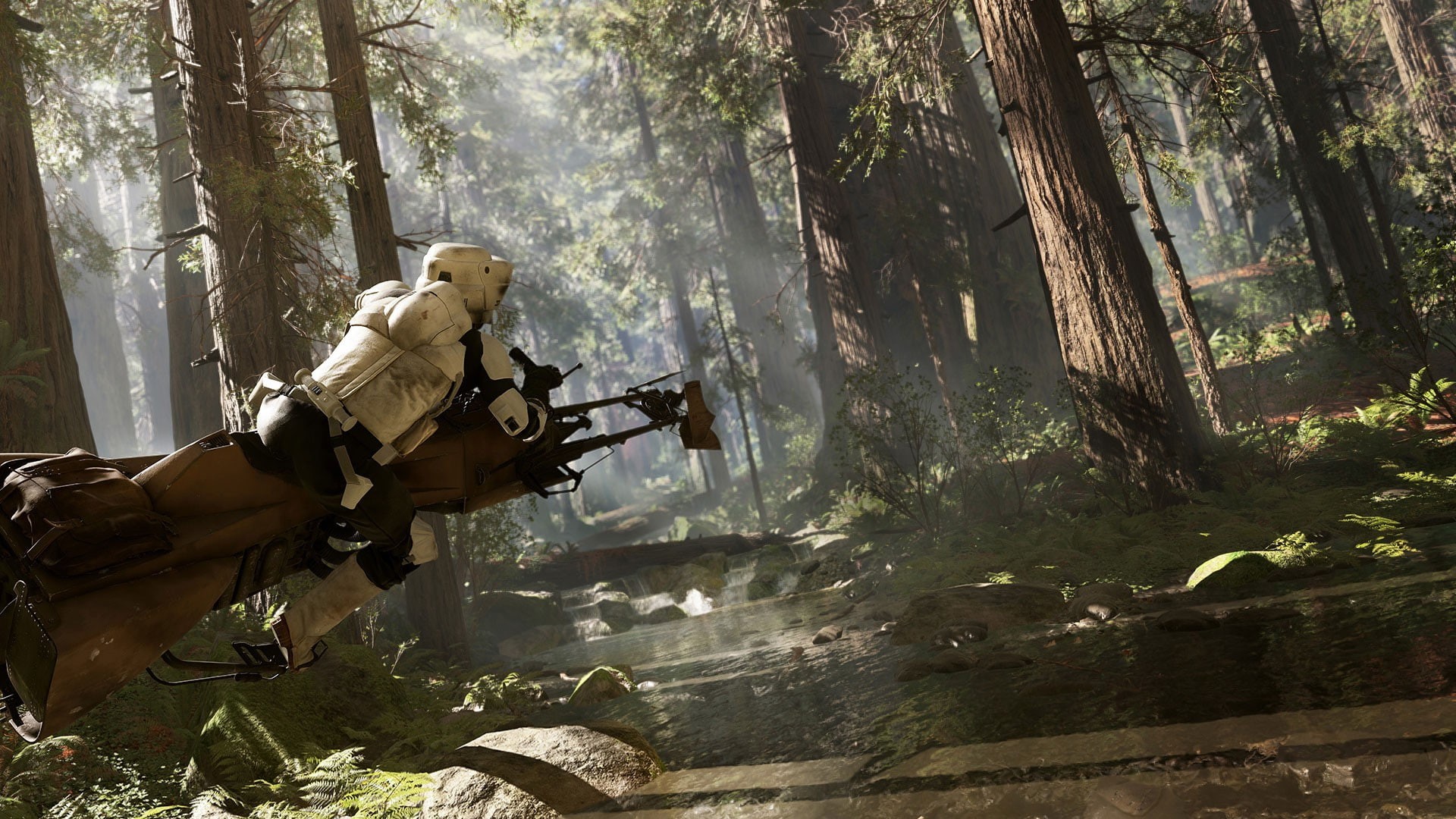 activity, EA Games, Star Wars: Battlefront, Star Wars, government, two people, land, horse, day, Scout Trooper, motion, people, men, plant, nature, tree, HD Wallpaper