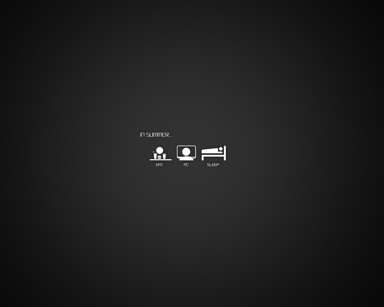 art, background, black, summer, sleeping, hd, x, minimalistic, pc, 720P, HD Wallpaper