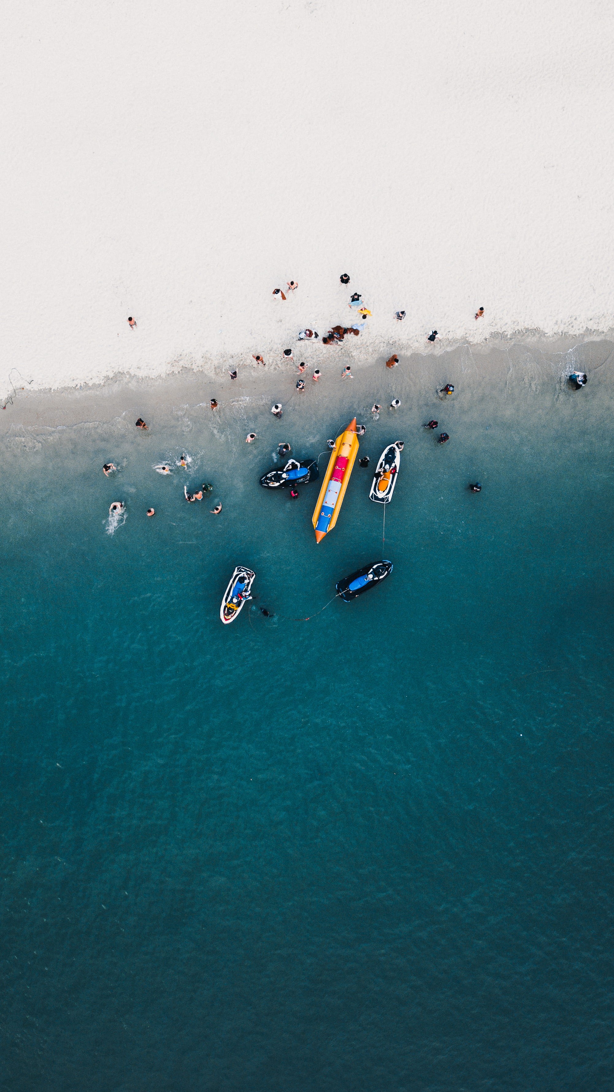 seashore, drone view, sky, nautical vessel, view, beauty in nature, boats, drone, turquoise colored, sea, tourist, port dickson, scenics - nature, vacation, Phone HD Wallpaper