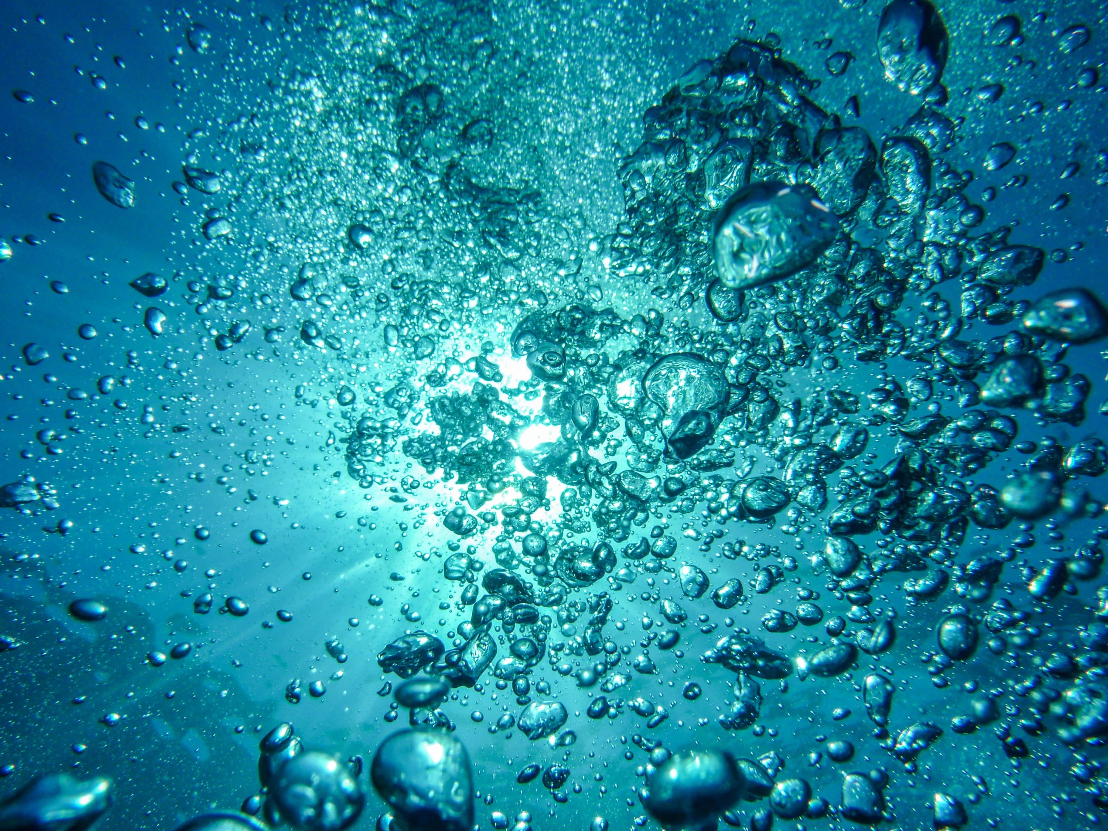 indoors, no people, sea, drowning, raindrop, backgrounds, wet, underwater, undersea, liquid bubbles, transparent, drop, water, close-up, glass - material, HD Wallpaper