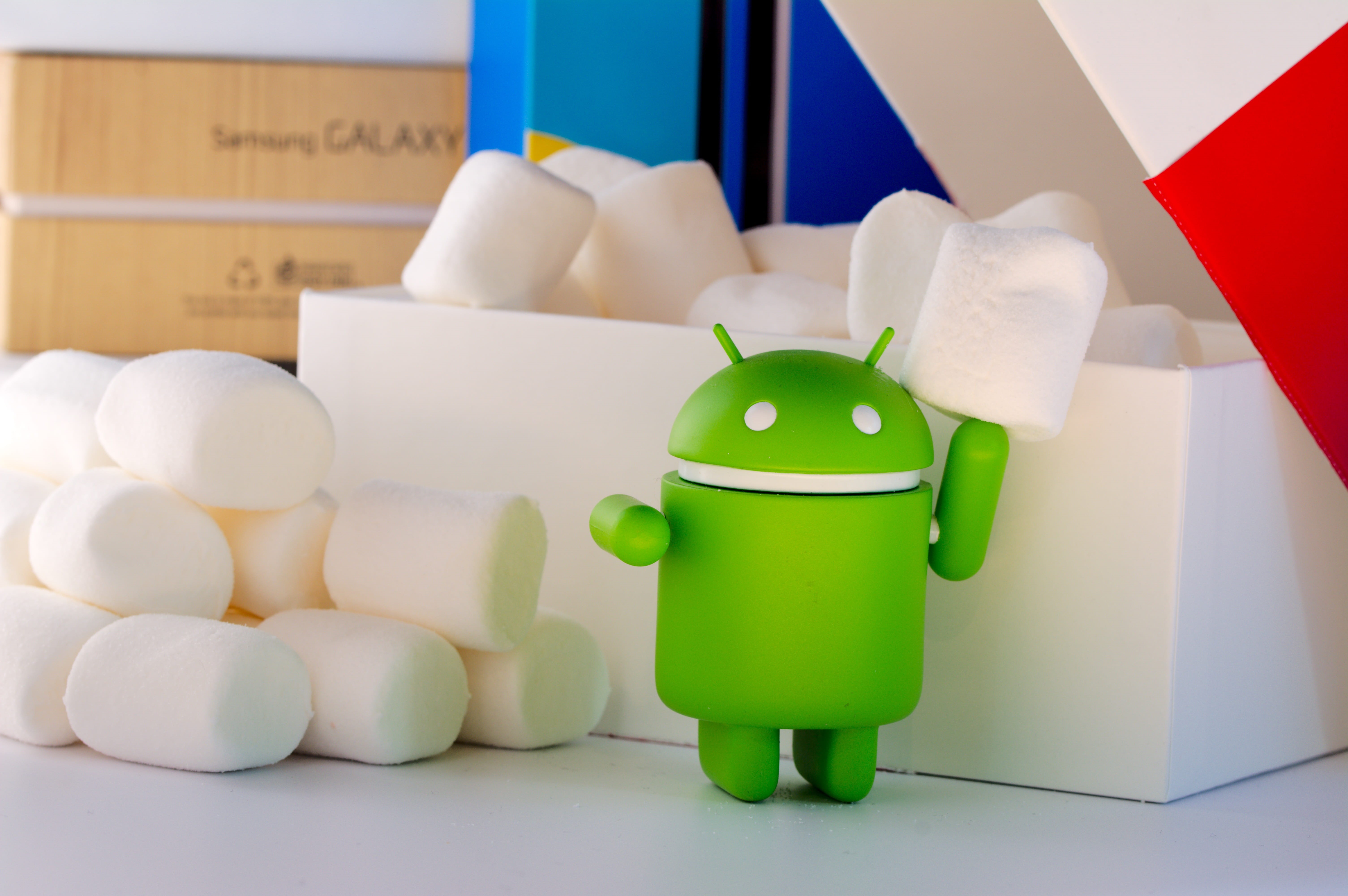 google, upgrade, green, white color, large group of objects, linux, android 6, holding, container, food, food and drink, easter, 5K, indoors, egg, toy, HD Wallpaper