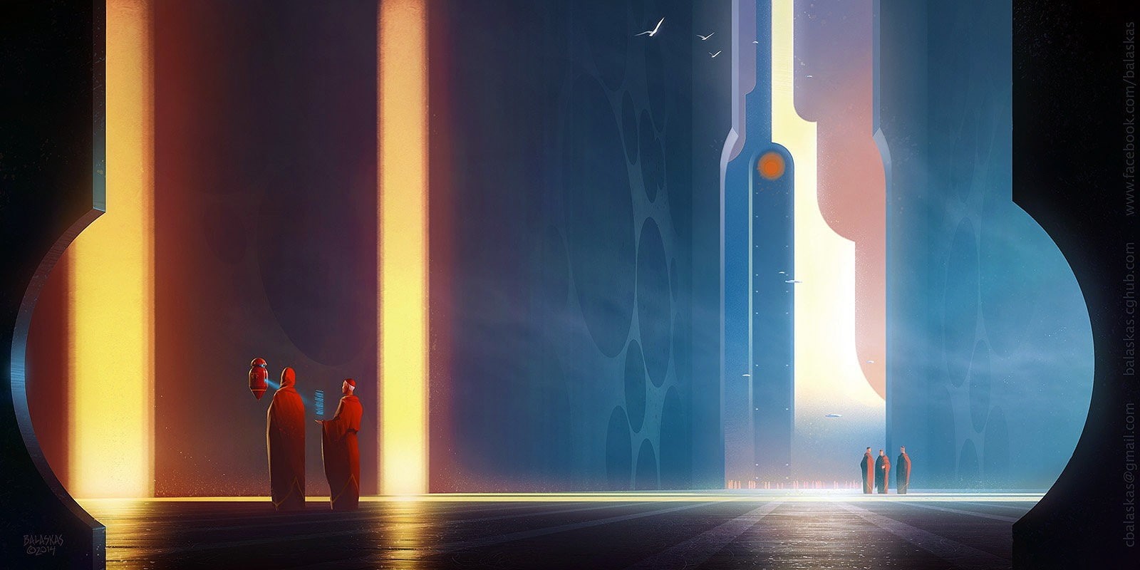 artwork, science fiction, 720P, Christopher Balaskas, HD Wallpaper