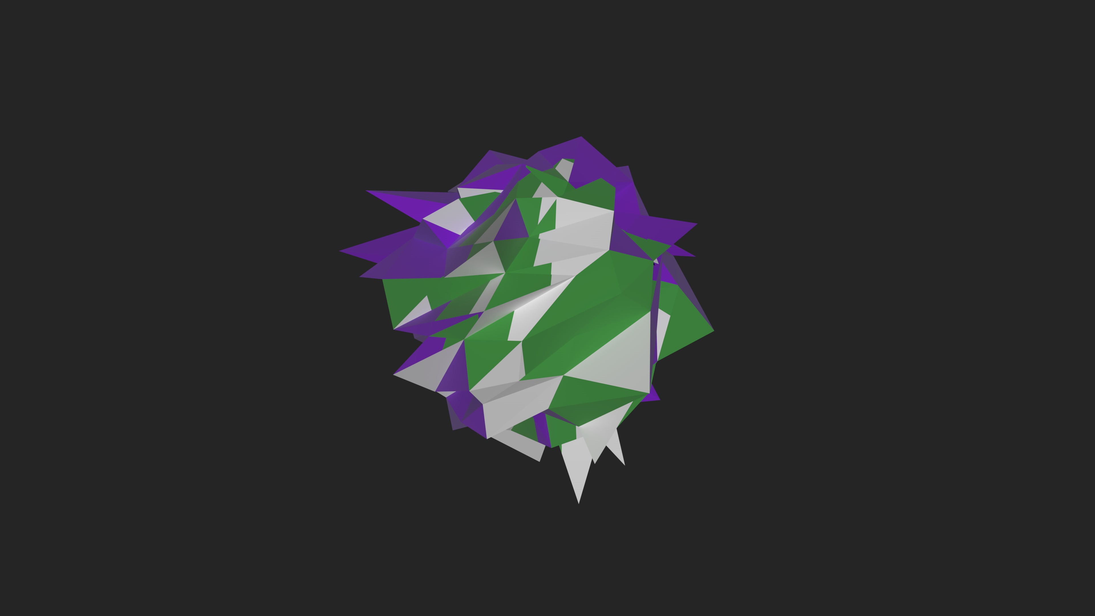 4K, Joker, Blender, Facets, HD Wallpaper