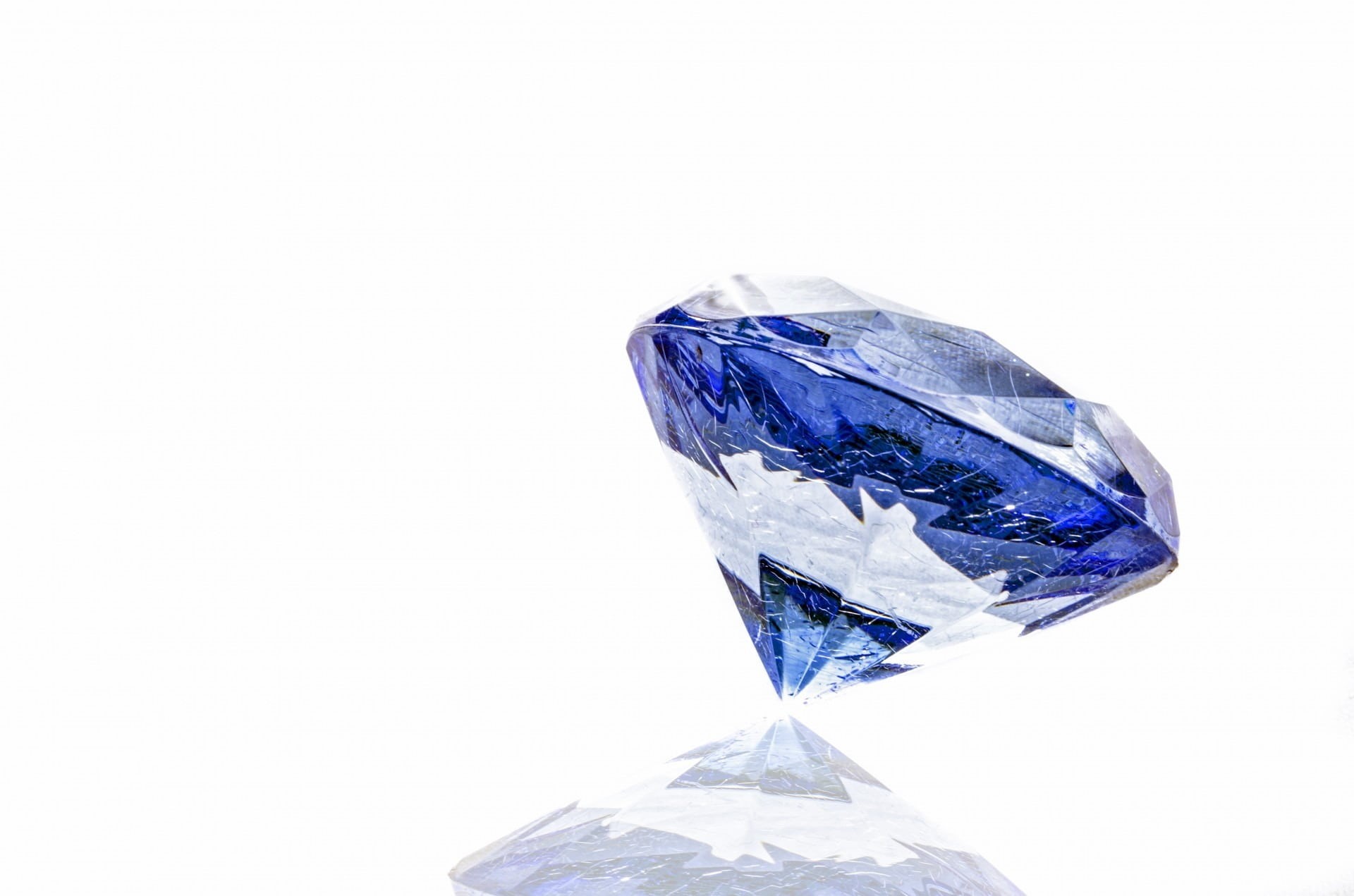 blue, shine, sapphire, clear, white, icon, solid, close-up, carat, stone, silver colored, cut out, fashion, gift, transparent, sparkle, crystal, shape, HD Wallpaper