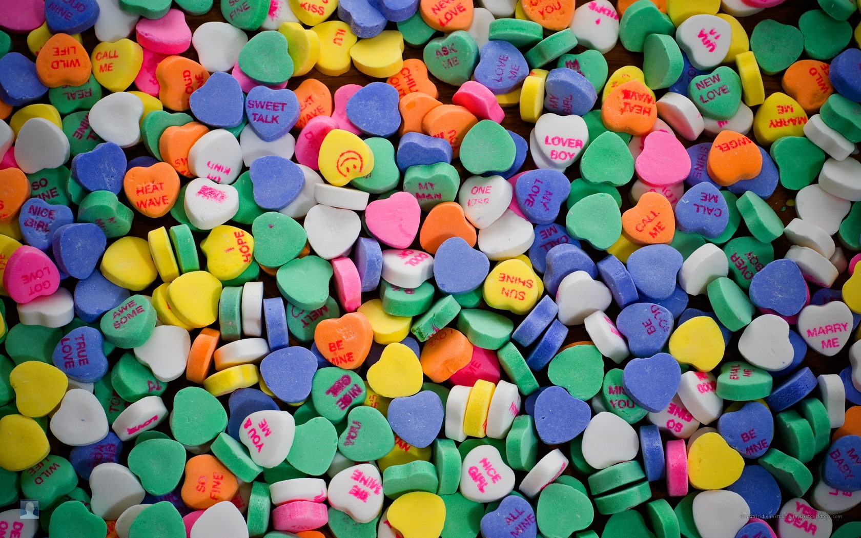 valentine 039 s, hearts, 720P, day, candy, HD Wallpaper