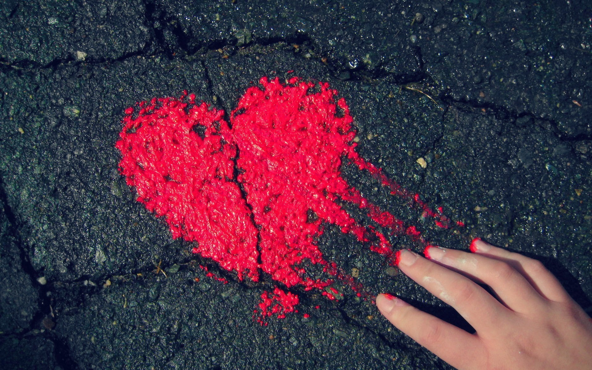 red, valentine 039 s, heart, romance, 1080P, mood, love, hand, day, HD Wallpaper