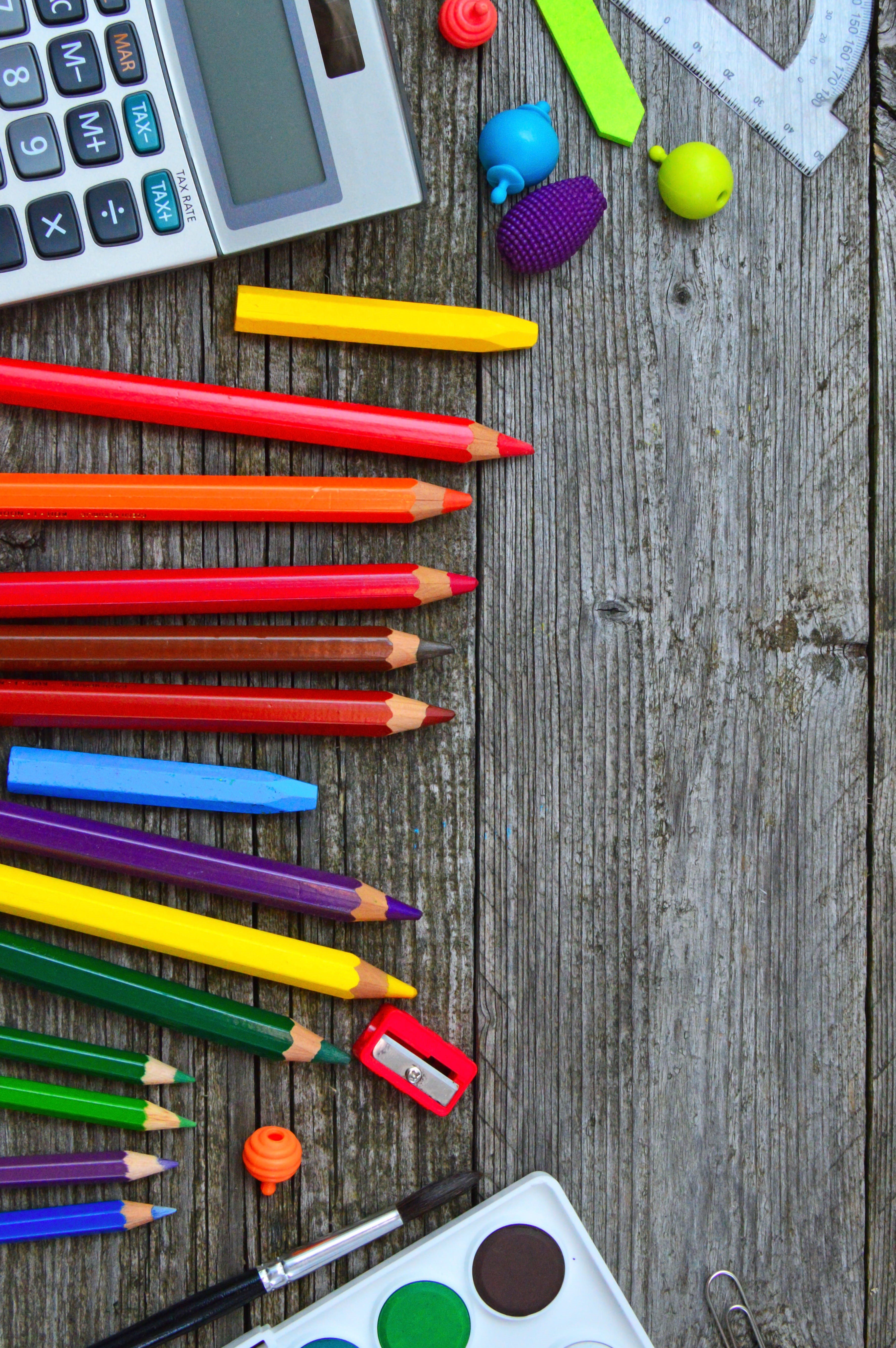 variation, education, 5K, colored pencil, artistic, pencil, school tools, indoors, pen, art and craft equipment, no people, table, wood - material, tool, Phone HD Wallpaper