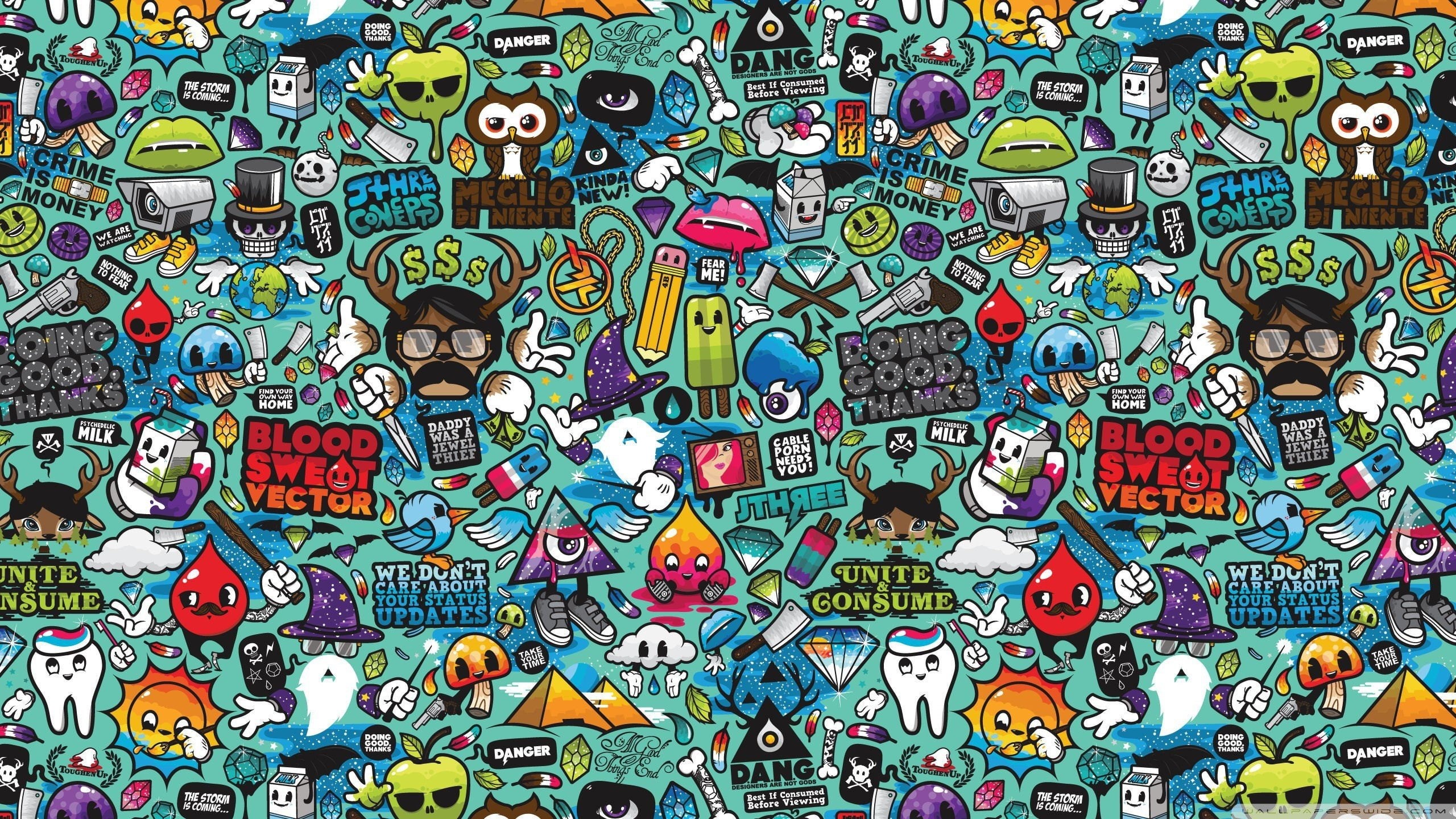 2K, jthree, nickerson, artwork, comics, jared, concepts, HD Wallpaper