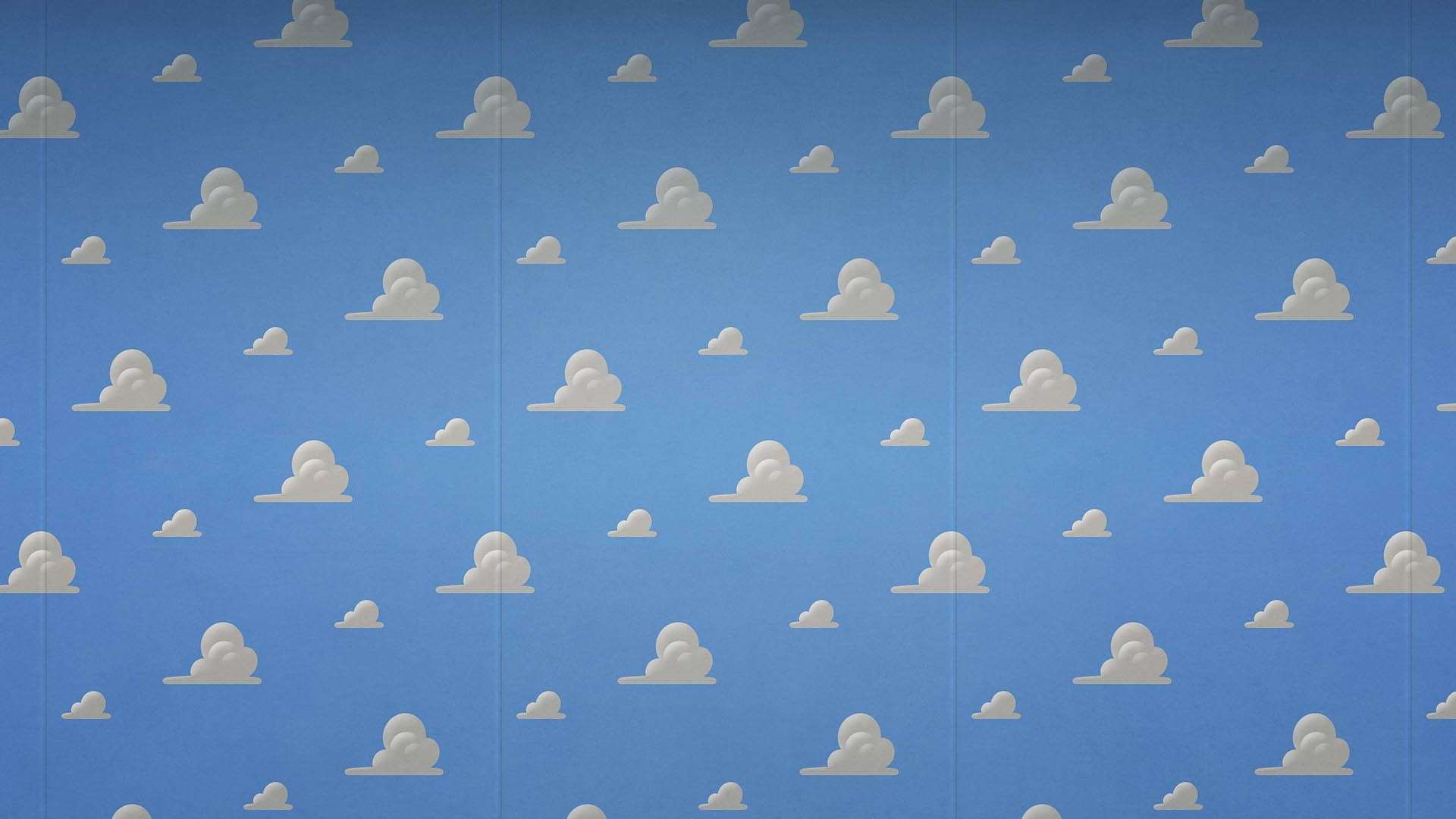 s, story, toy, clouds, bedroom, cute, andy, 1080P, hd, toy story, blue, HD Wallpaper