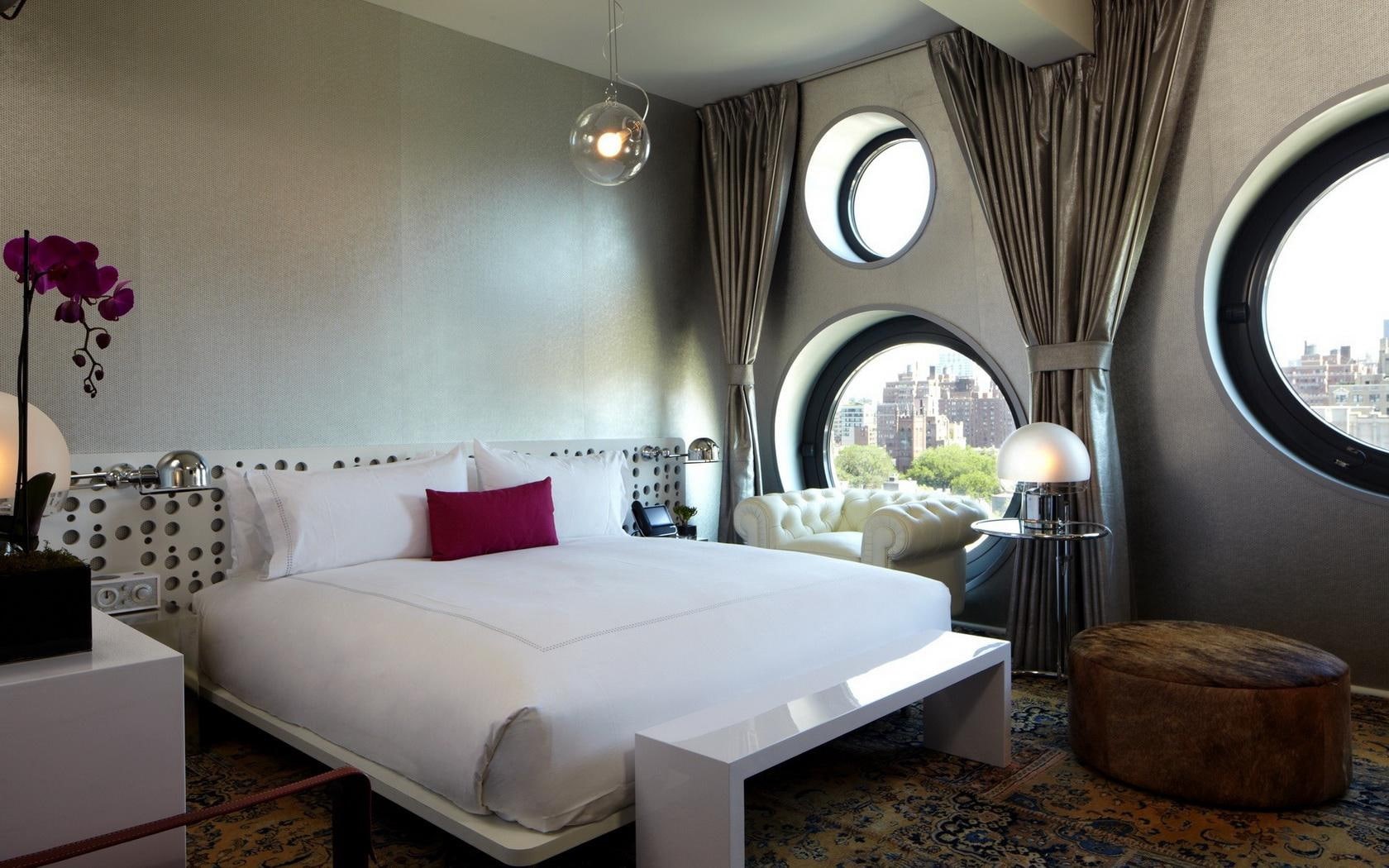 interior, bed, design, images, architecture, bedroom, 720P, HD Wallpaper