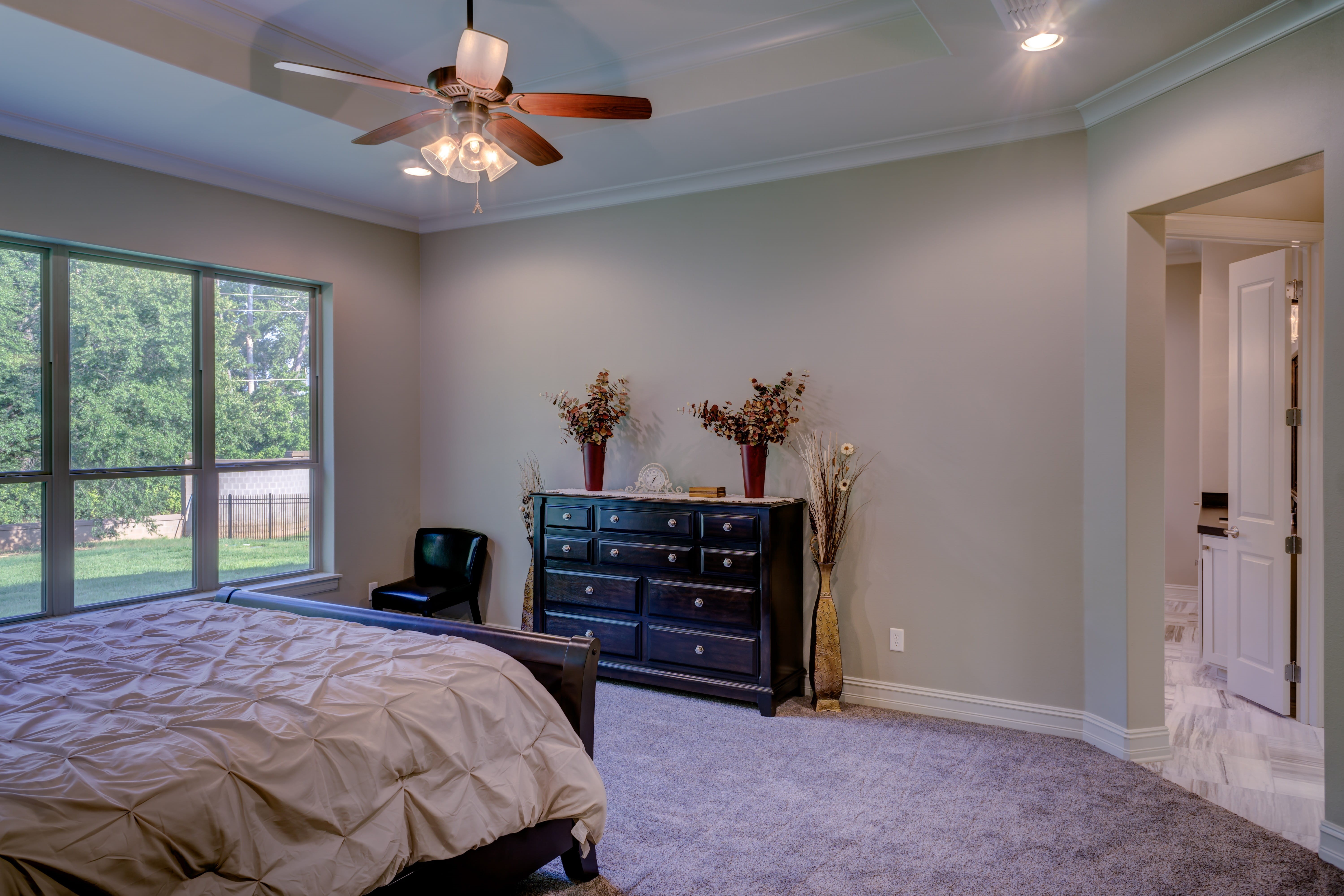 family, contemporary, room, chair, domestic room, electric lamp, tidy, architecture, domestic life, bedroom, house, home, interior design, home showcase interior, HD Wallpaper