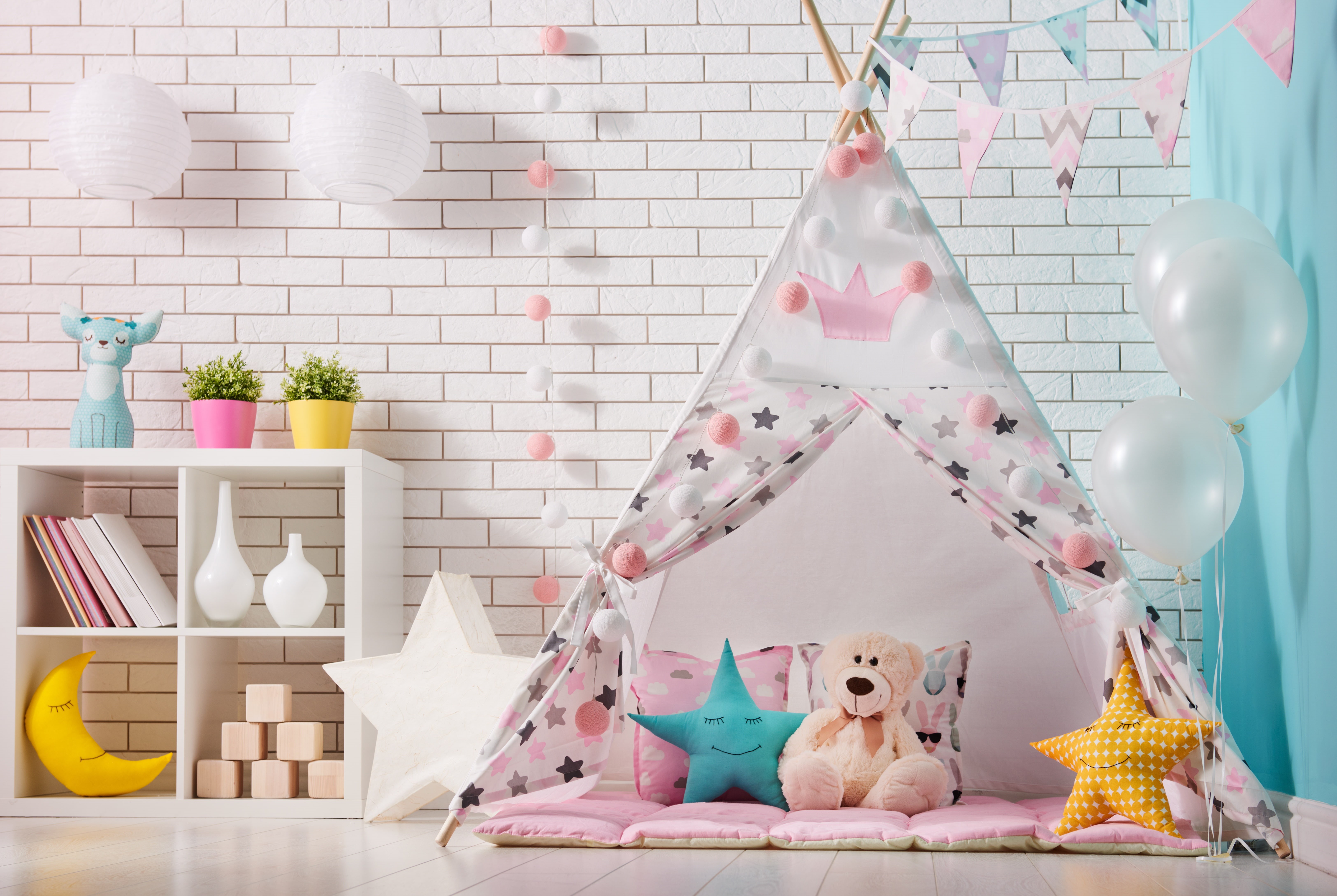 child, interior, room, 5K, childrens room, toys, furniture, HD Wallpaper