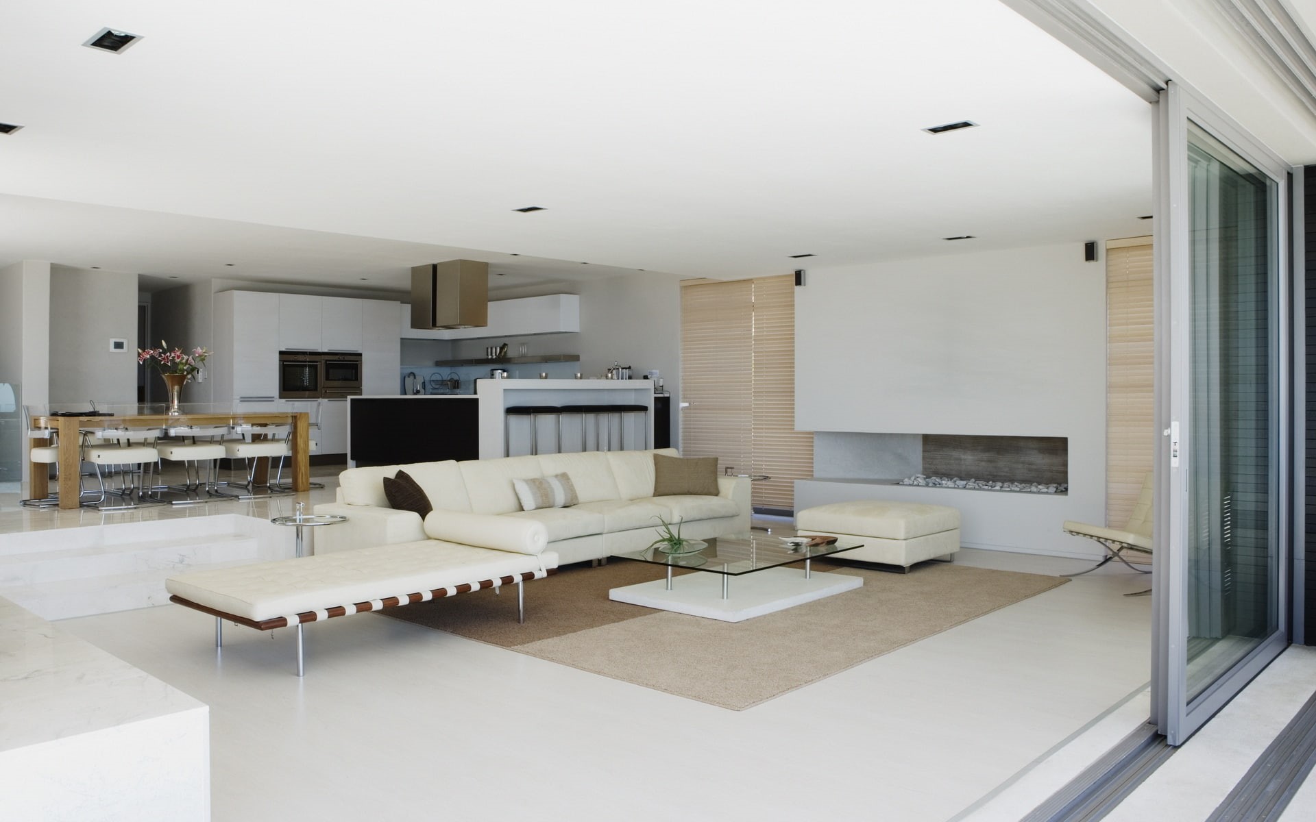 new, indoors, sofa, space, villa, wide, home Interior, comfortable, absence, interior, luxury, empty, decor, building, modern, flat screen, lifestyles, HD Wallpaper