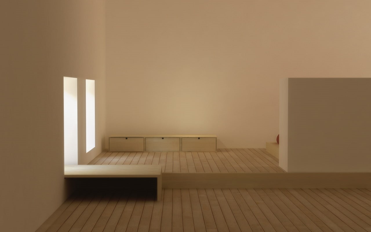 720P, room, hd, architecture, minimal, white, HD Wallpaper
