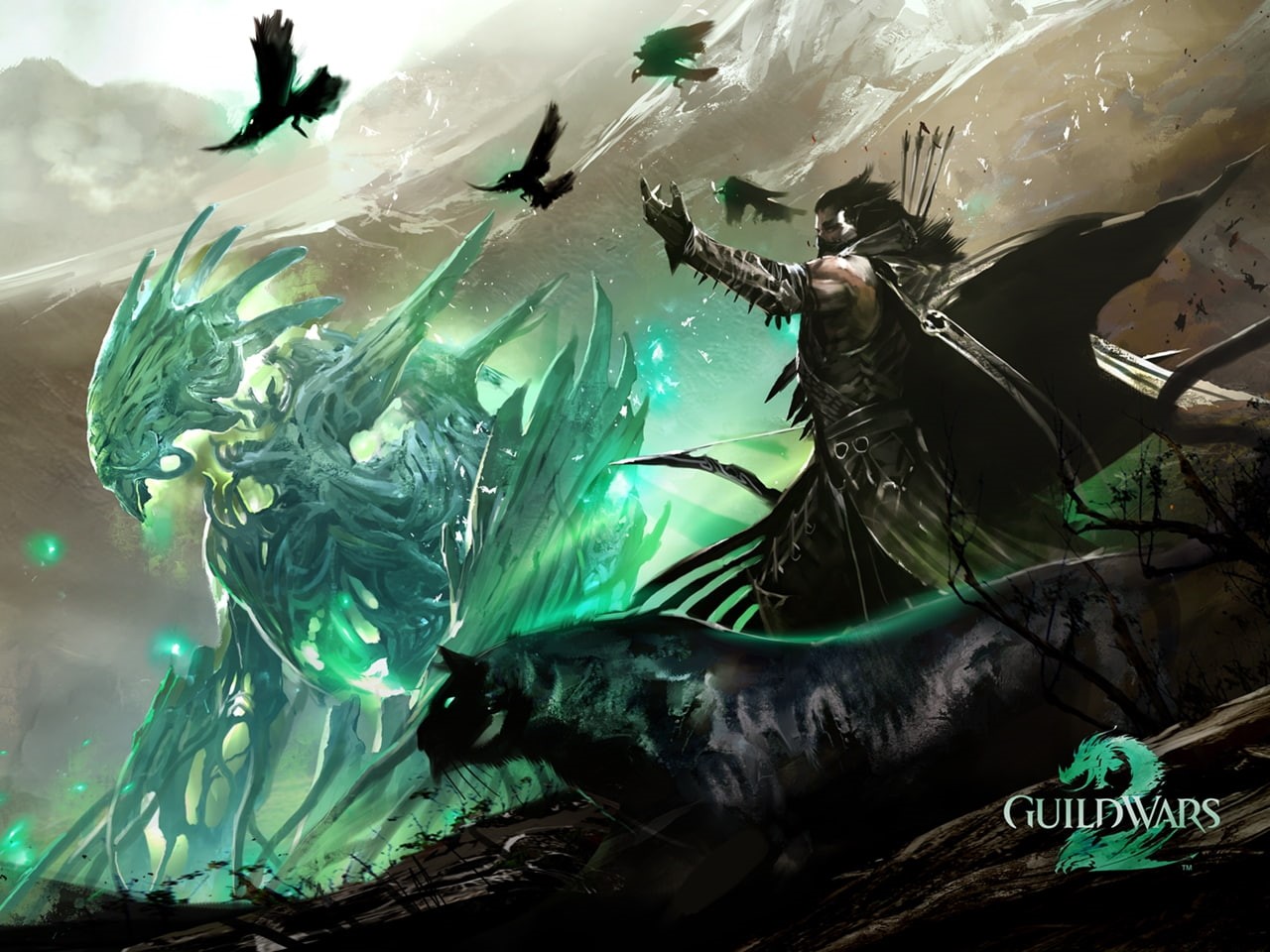 guild, video, wars, Games, mmorpg, 720P, hd, art, ranger, fantasy, HD Wallpaper
