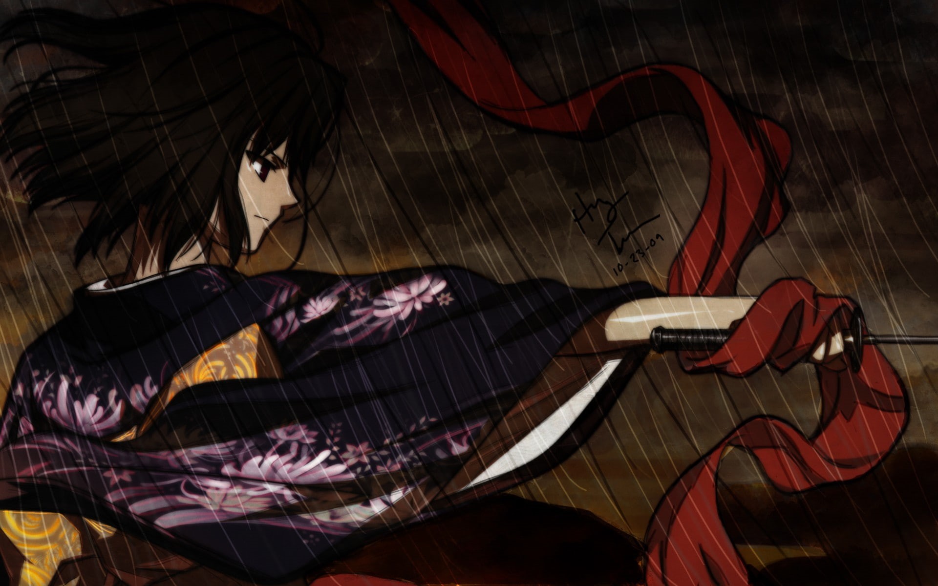 anime girls, Ryougi Shiki, 1080P, Kara no Kyoukai, HD Wallpaper