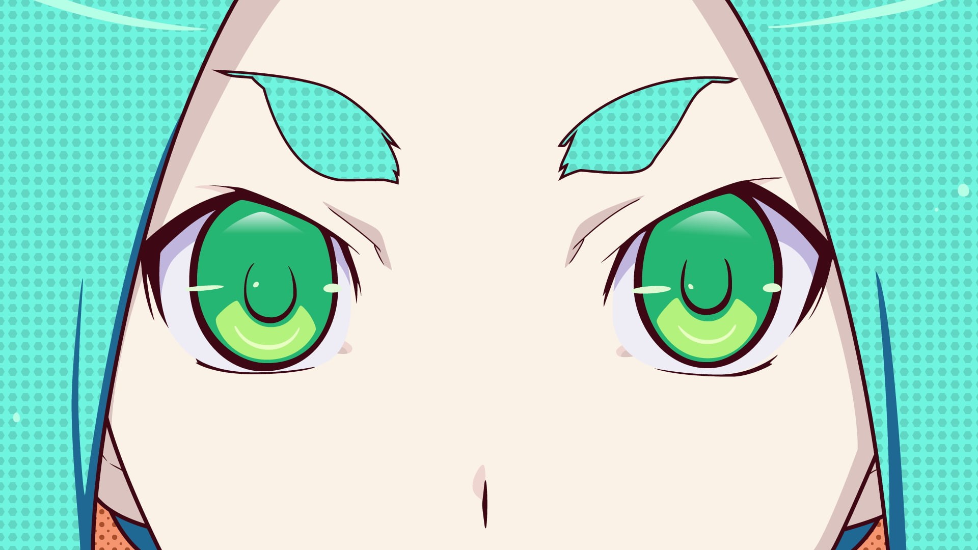 Monogatari Series, 1080P, Ononoki Yotsugi, anime girls, closeup, anime, anime vectors, HD Wallpaper