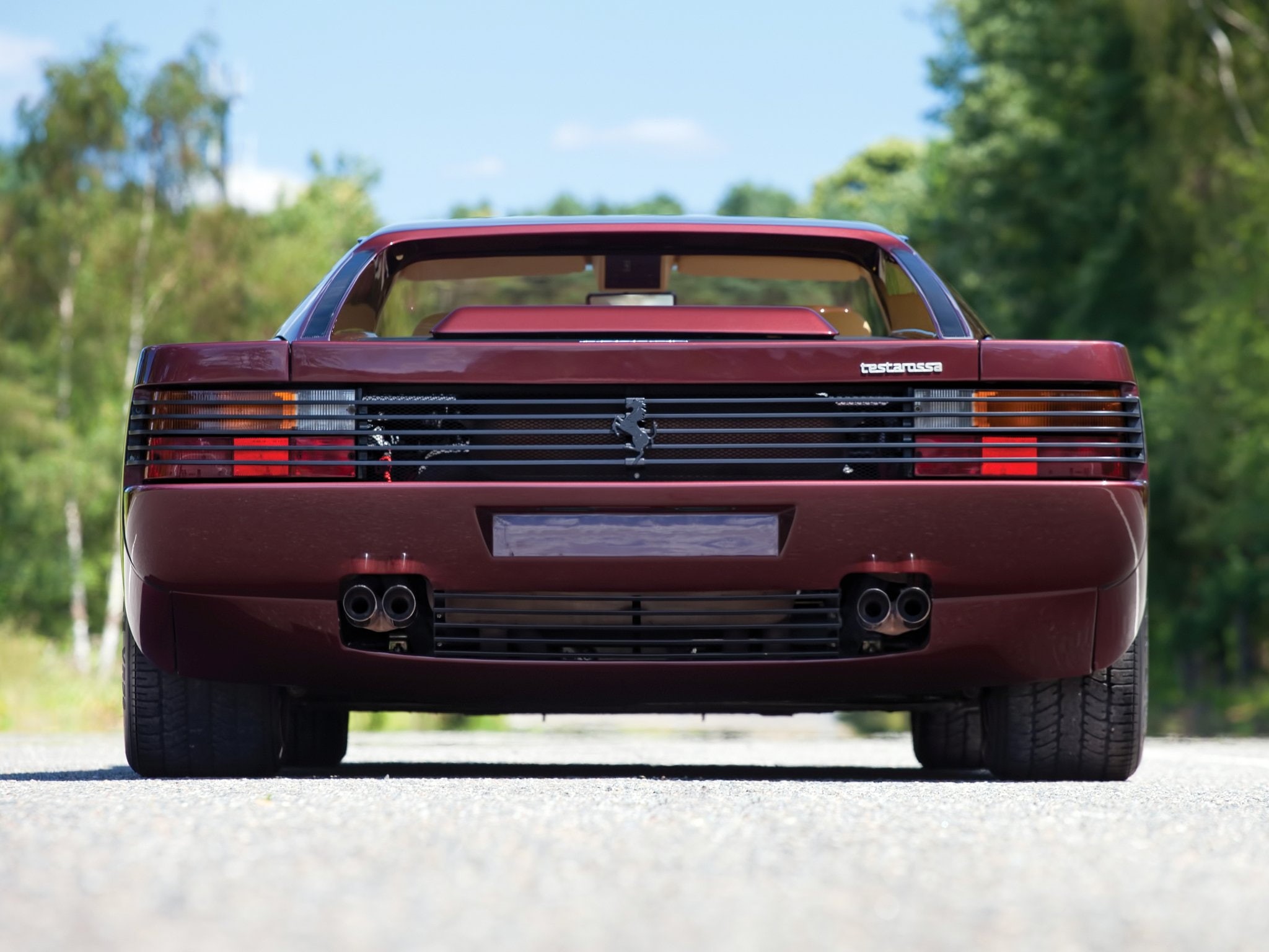 testarossa, 1080P, ferrari, ggf, supercar, 1986 92, HD Wallpaper