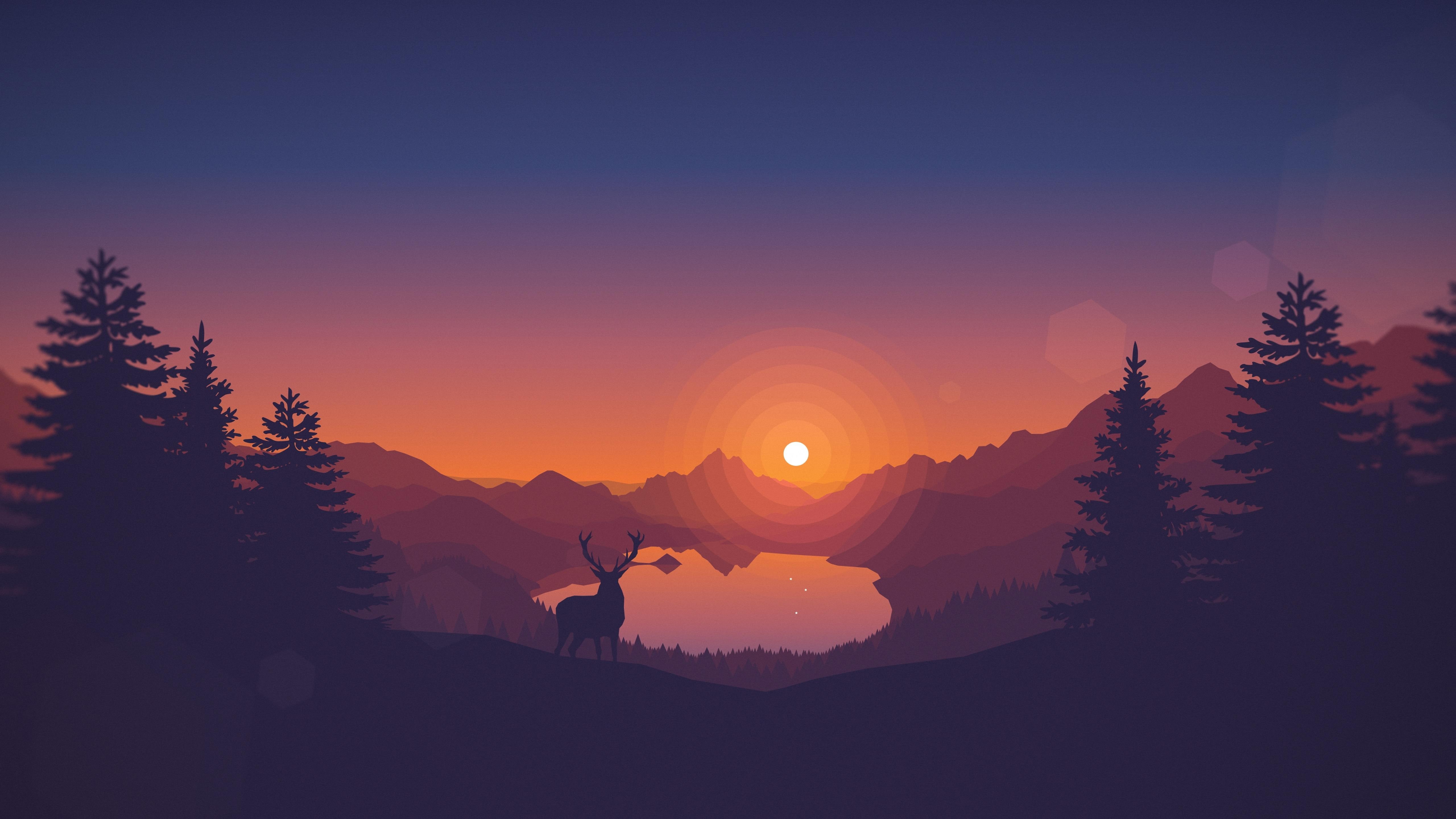 5K, Firewatch, k, HD Wallpaper