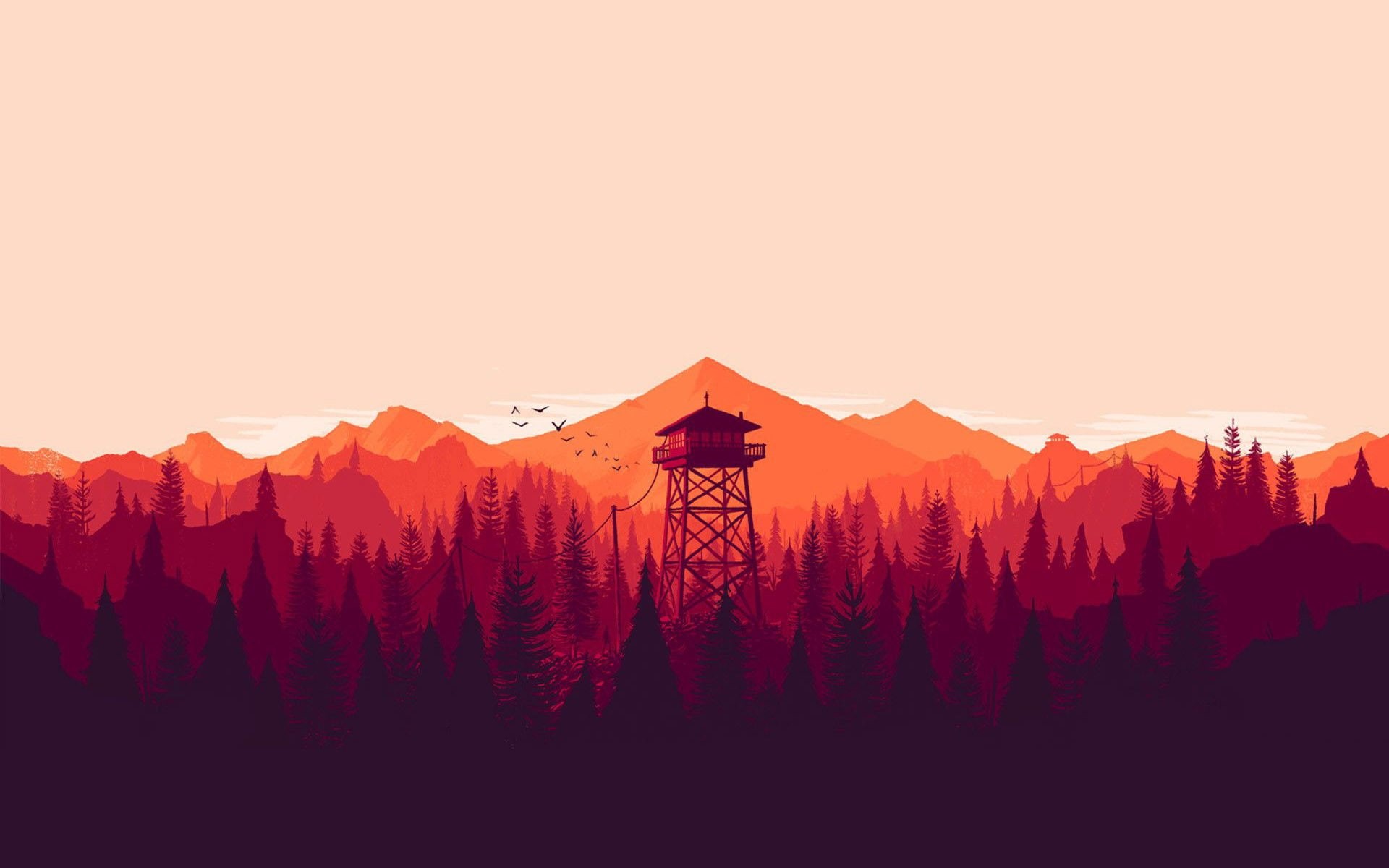 Firewatch, Video Game, 1080P, HD Wallpaper
