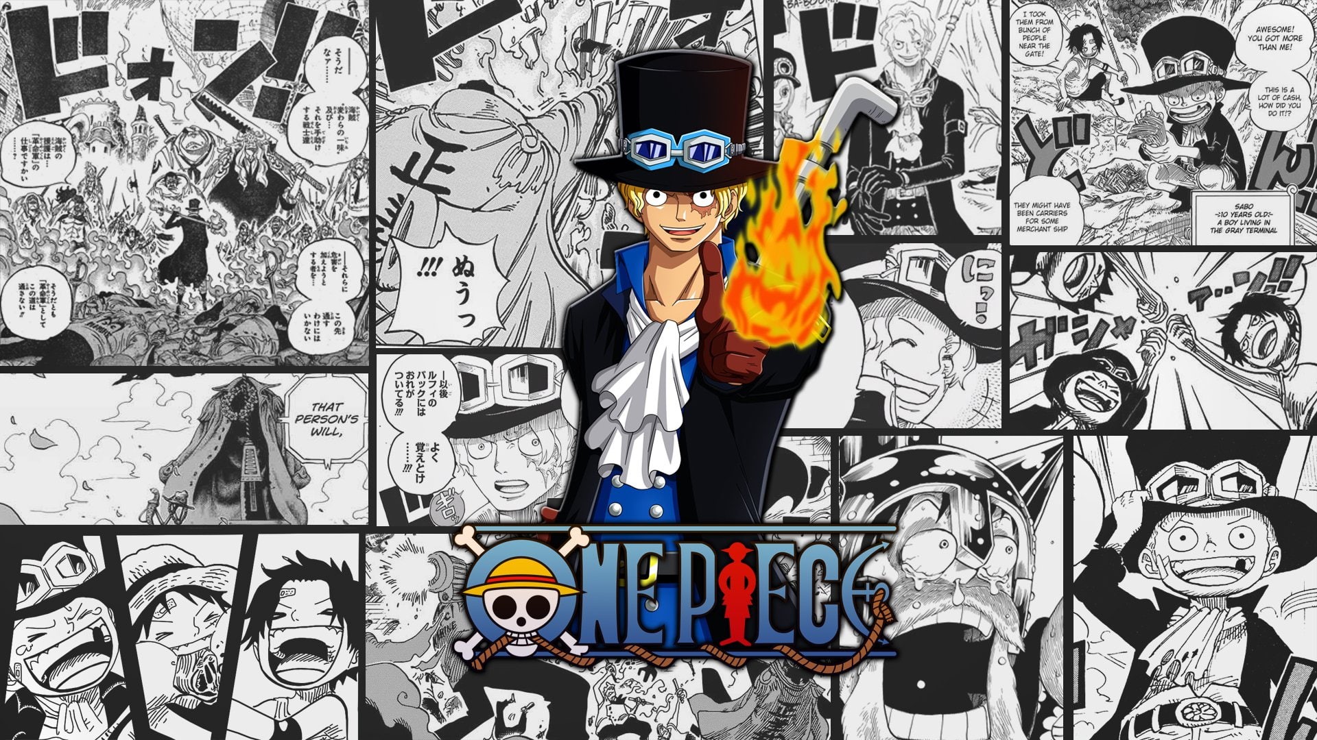 Sabo (One Piece), 1080P, Anime, One Piece, HD Wallpaper