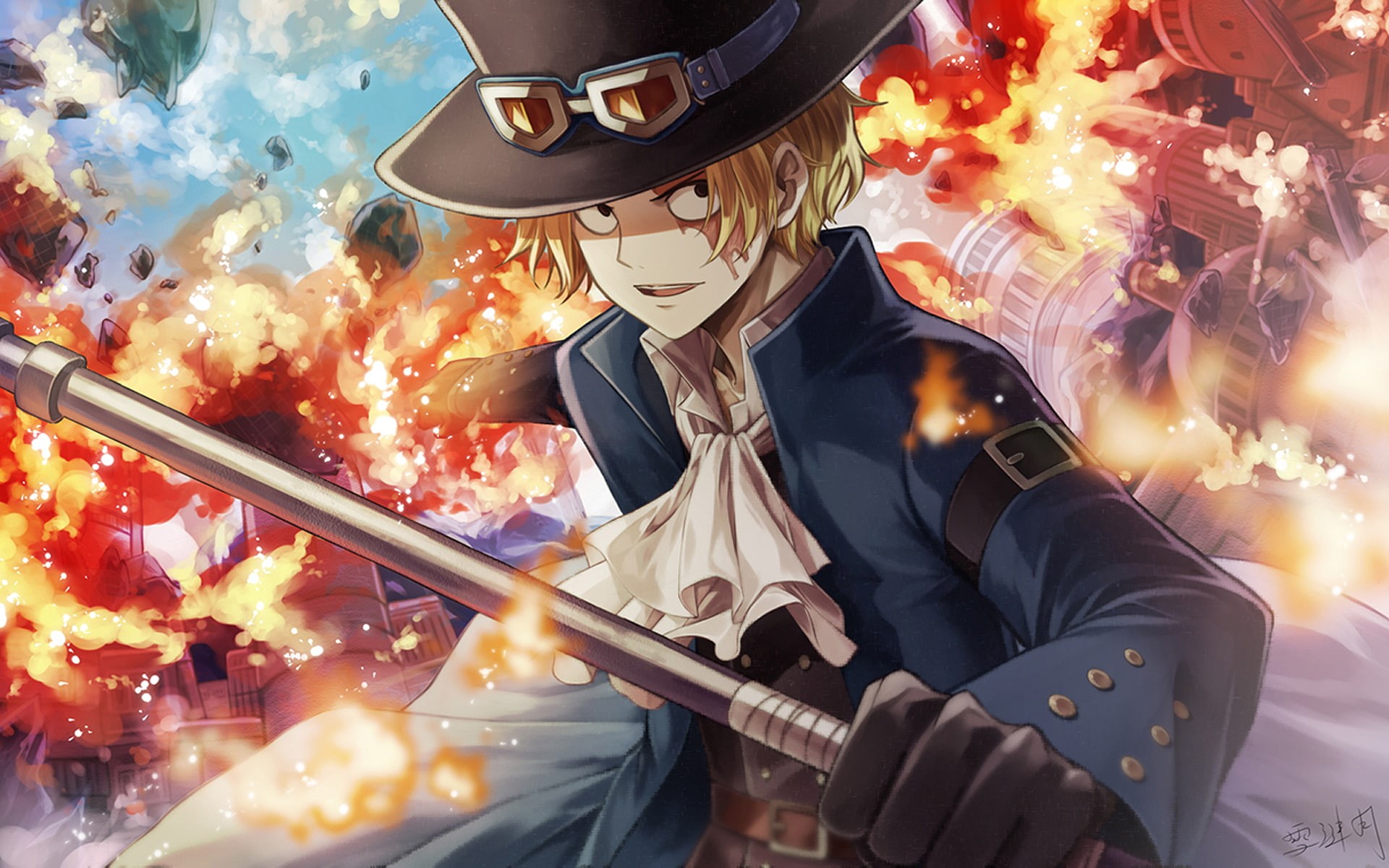 Sabo (One Piece), 1080P, Anime, One Piece, HD Wallpaper