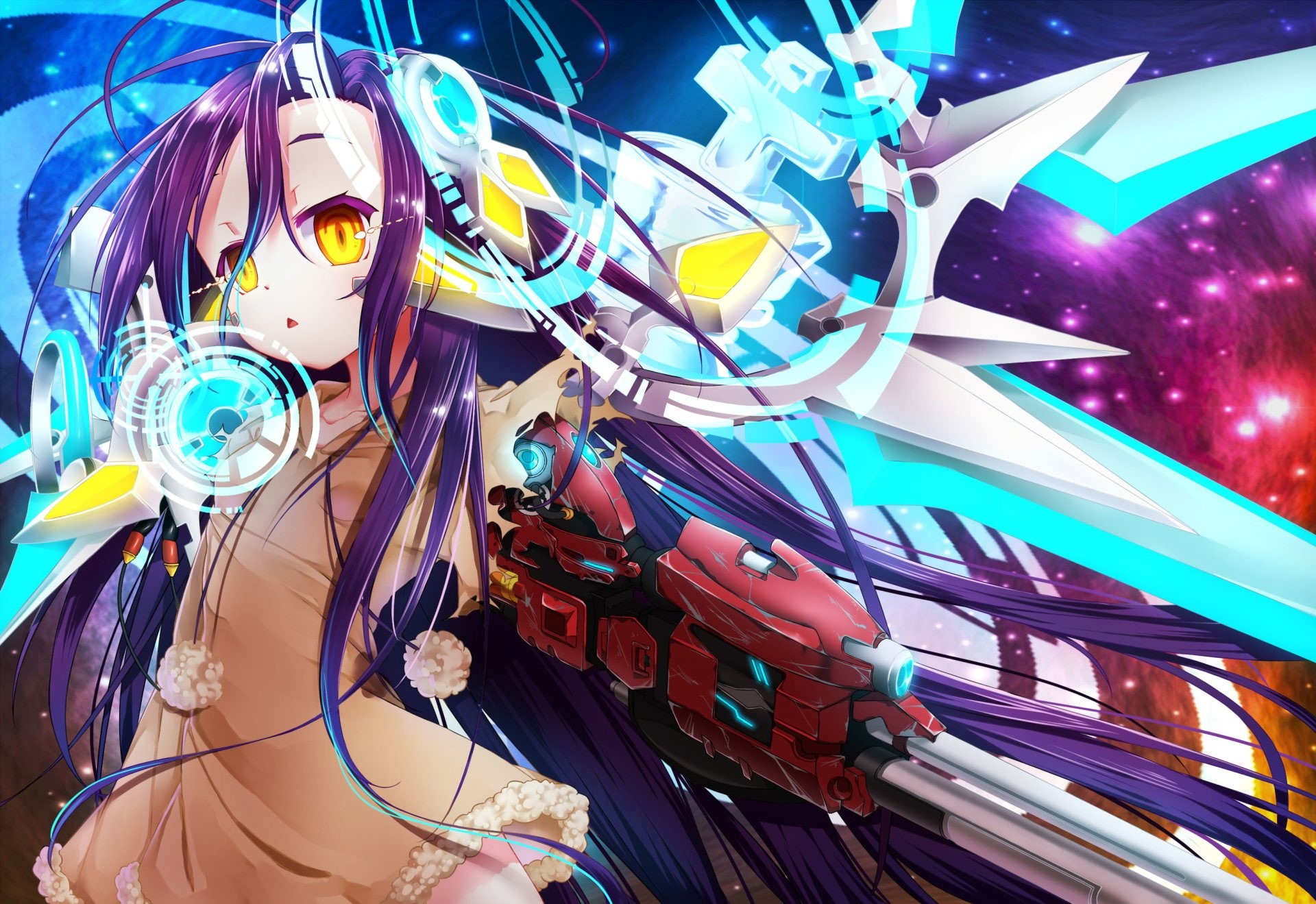 1080P, Anime, No Game No Life: Zero, Shuvi Dola, No Game No Life, HD Wallpaper