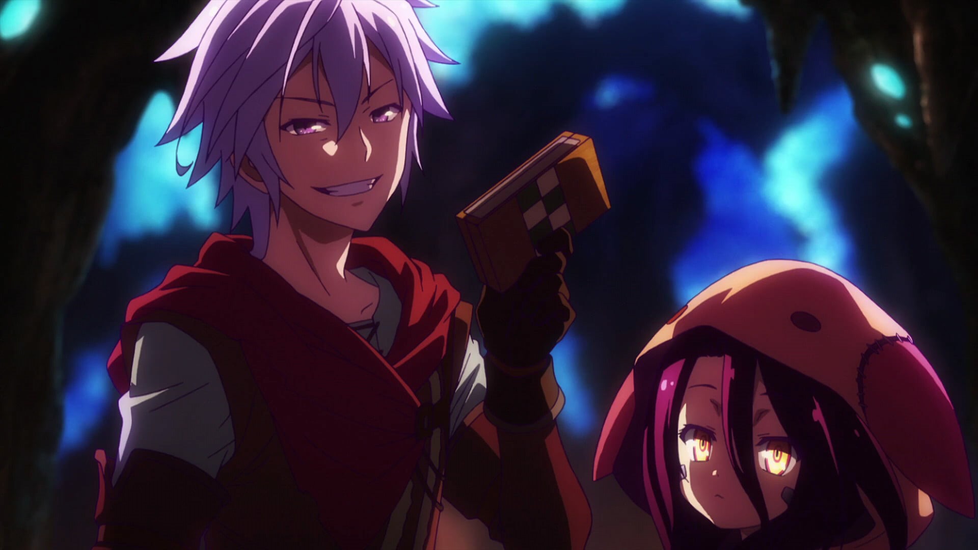 waist up, No Game No Life: Zero, lighting equipment, looking at camera, Shuvi Dola, portrait, Anime, costume, lifestyles, child, people, leisure activity, HD Wallpaper