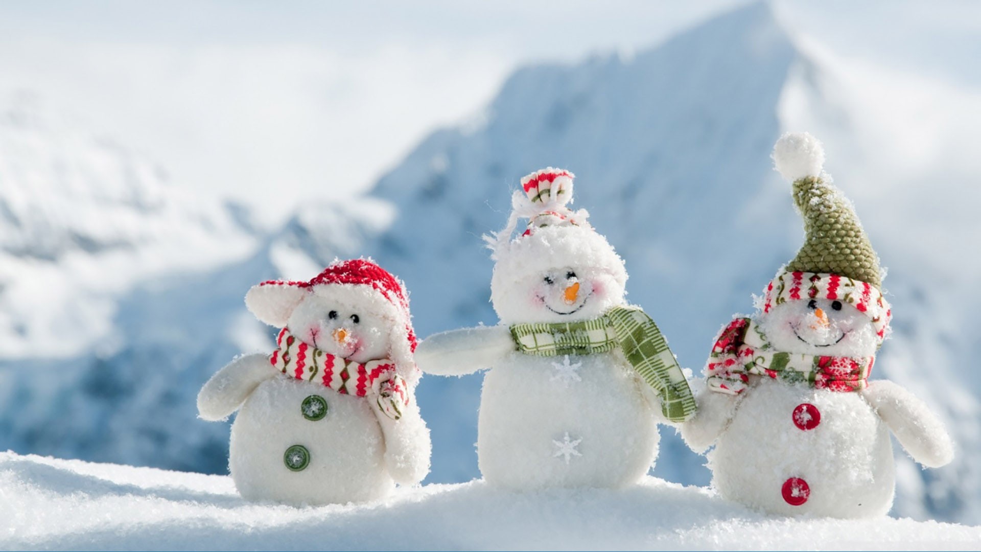 creation, figure, snowman, cartoon, 1080P, snow, winter, holiday, christmas, HD Wallpaper