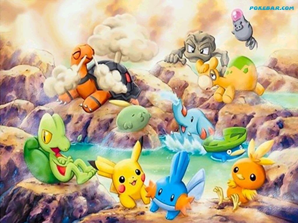 pokemon, toy, business, animals in the wild, animal representation, underwater, representation, animal family, animal wildlife, 480P, nature, HD Wallpaper