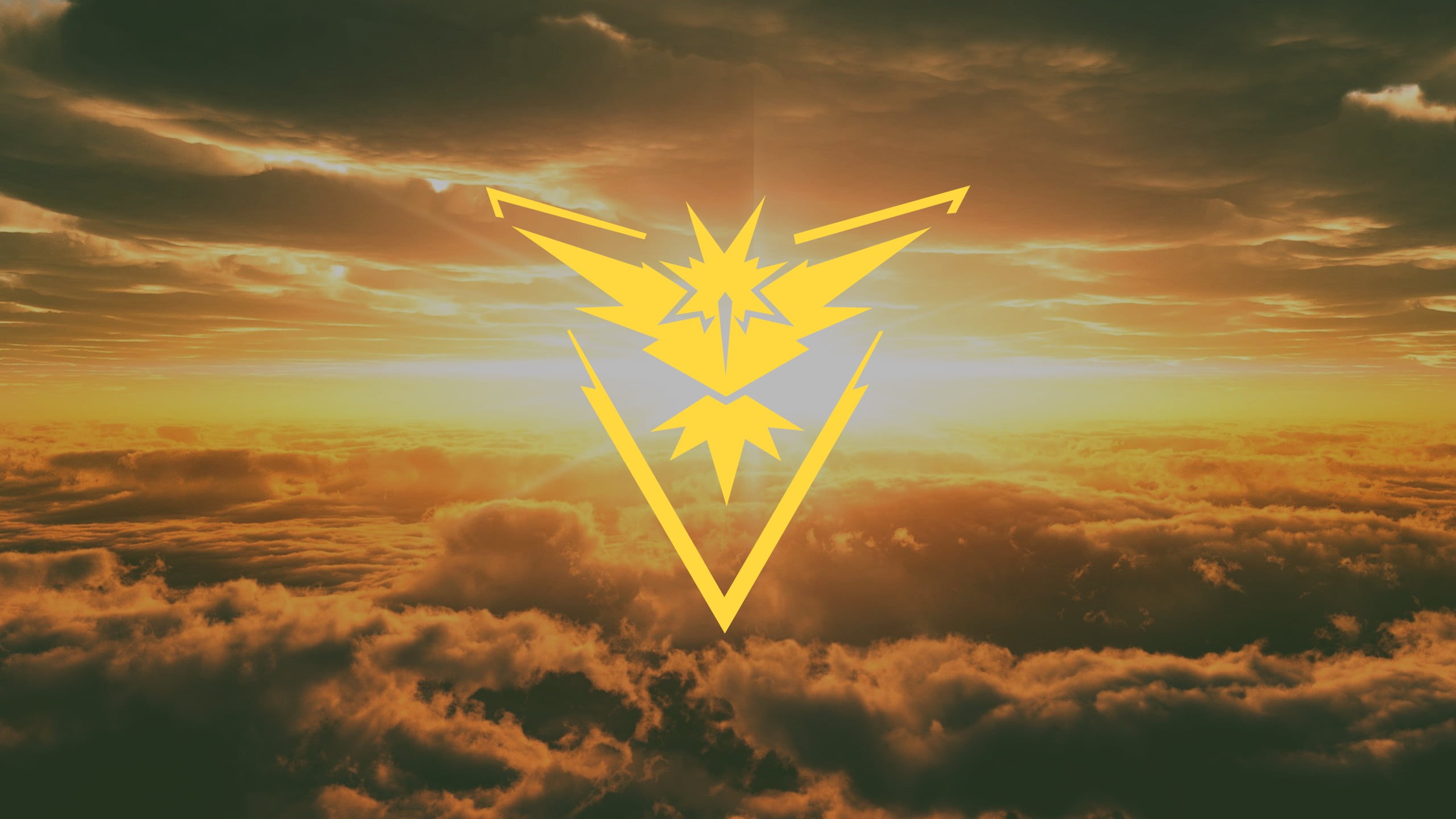 star shape, cloudscape, sign, storm, business, sky, digital composite, travel, no people, flying, dramatic sky, yellow, orange color, symmetry, triangle shape, HD Wallpaper