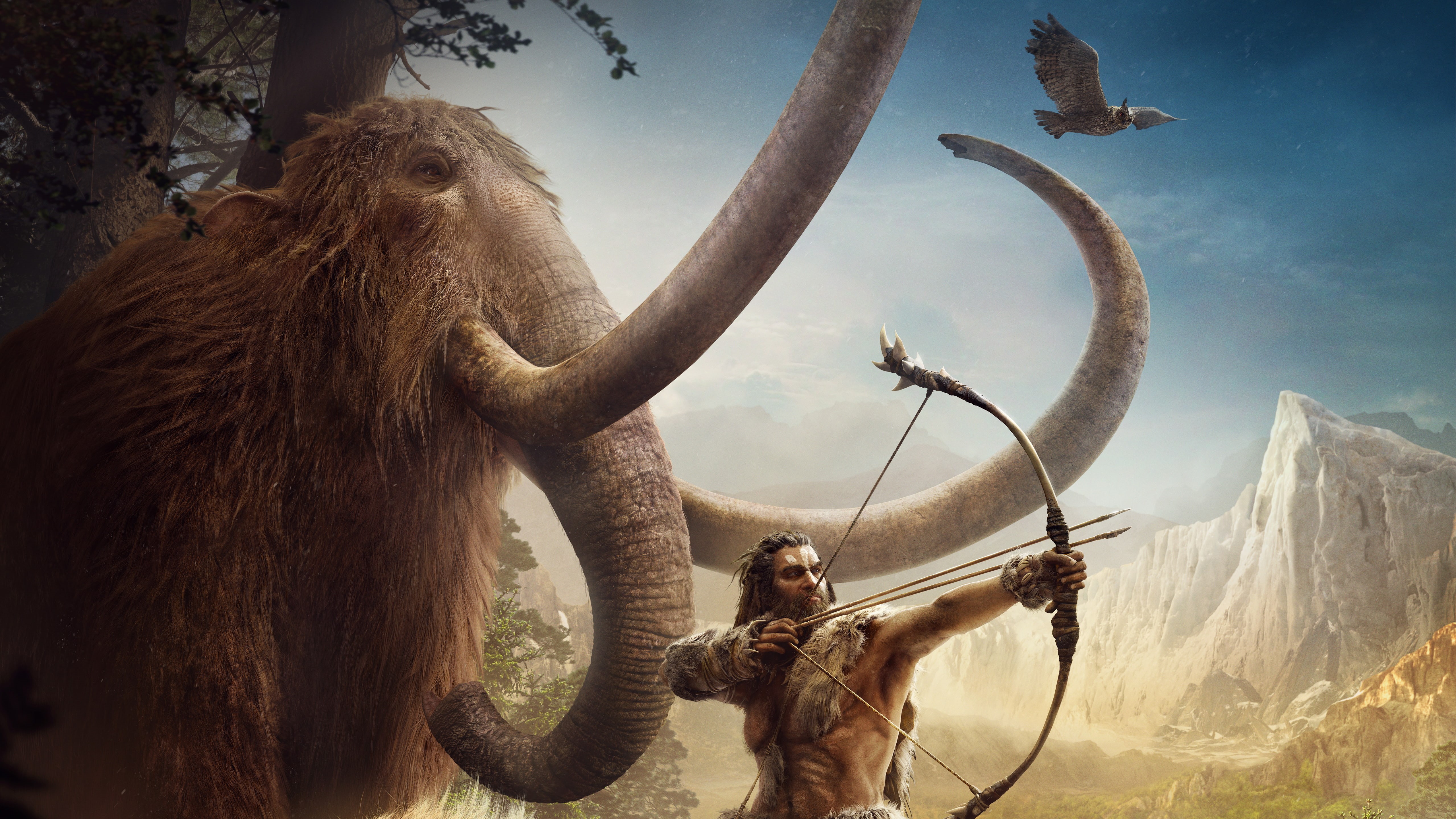 Mammoth, 5K, Far Cry, Primal, 5K, HD Wallpaper