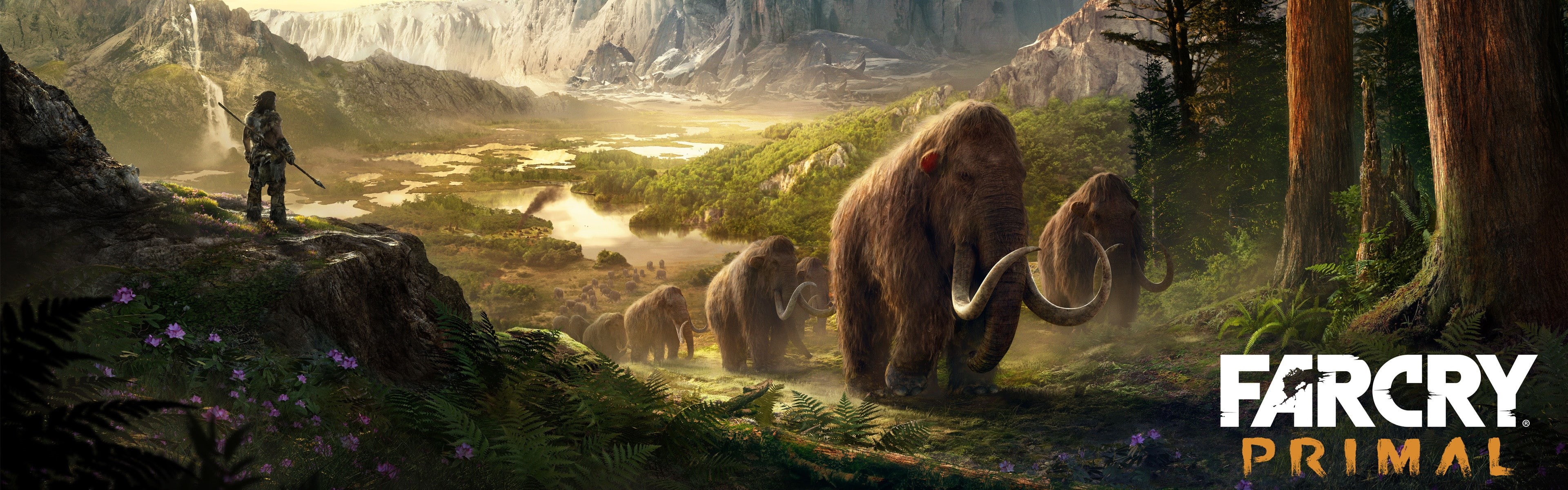 4K, Mammoths, 4k pcis, Primal, 4k pics, Takkar, HD Wallpaper