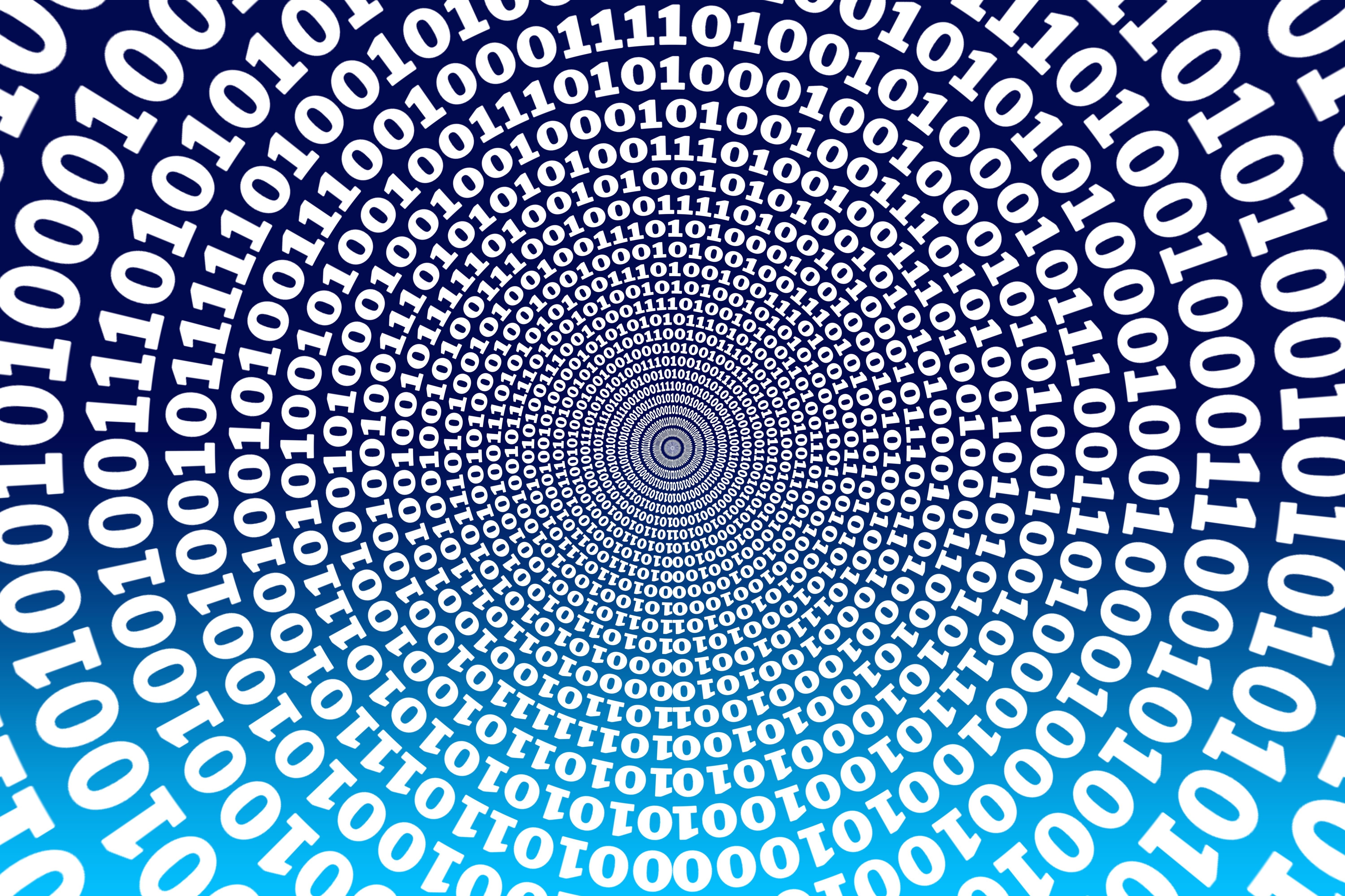 networking, three dimensional, circle, numbering system, data, digitization, optical, digital, technology, abstract, transfer, null, illusion, connection, HD Wallpaper