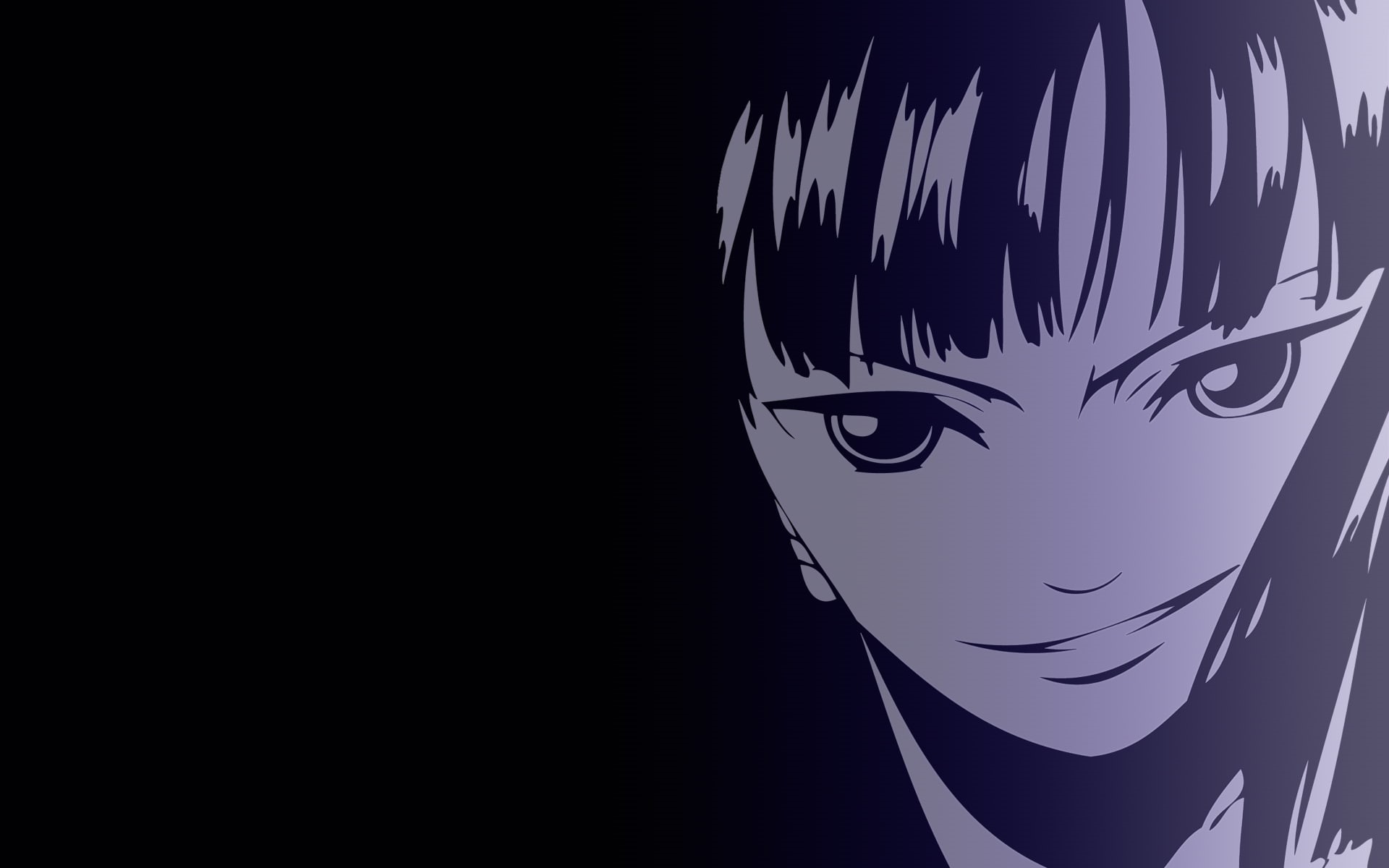 anime, face, Nico Robin, anime girls, 1080P, minimalism, HD Wallpaper