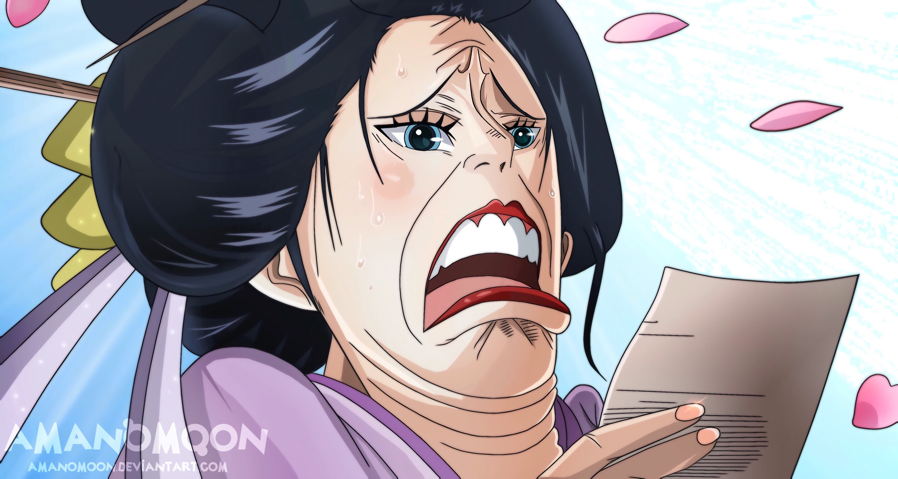 Nico Robin, Anime, 2K, One Piece, HD Wallpaper