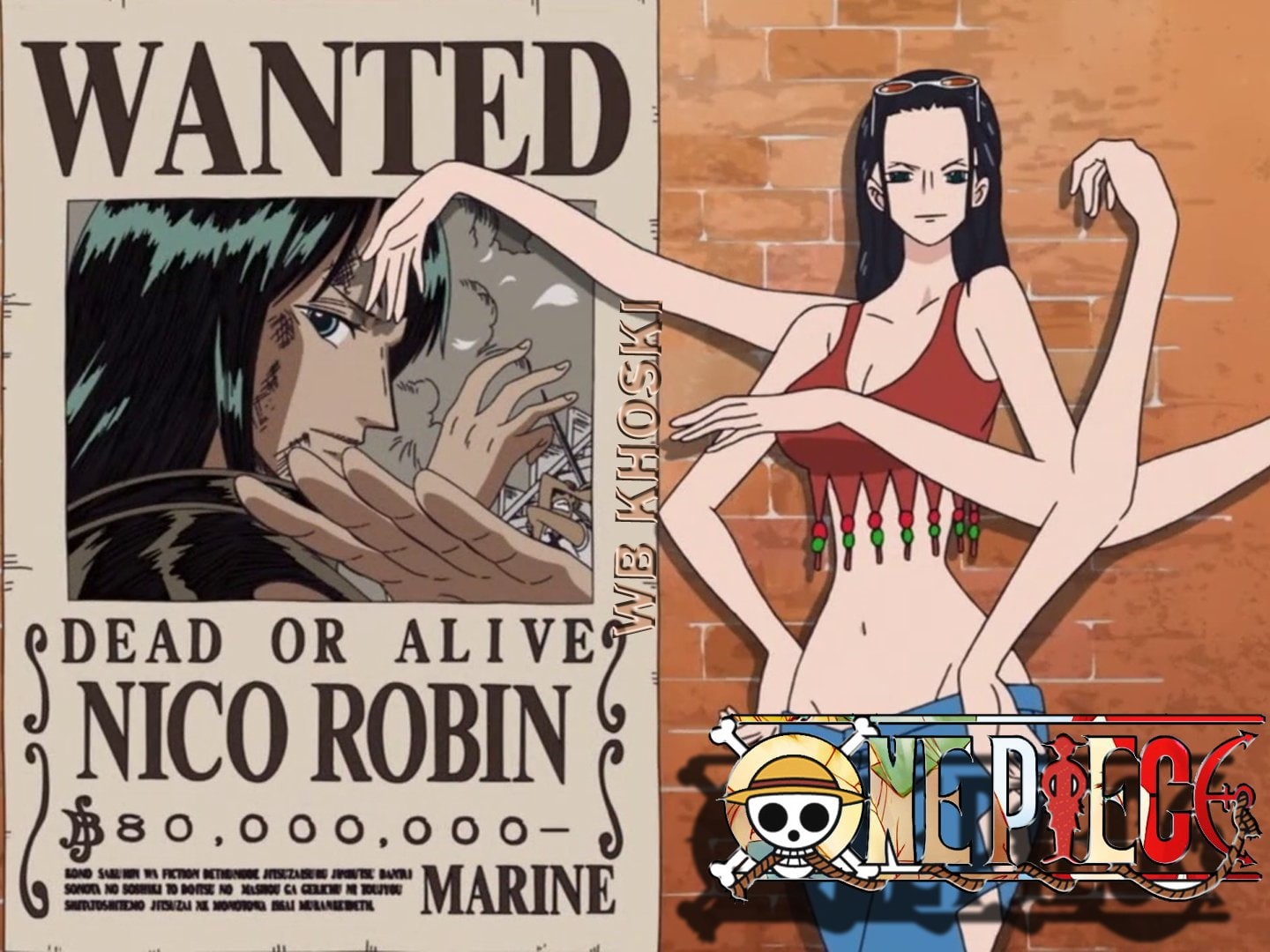 Nico Robin, One Piece, 720P, nico, robin, Anime, HD Wallpaper